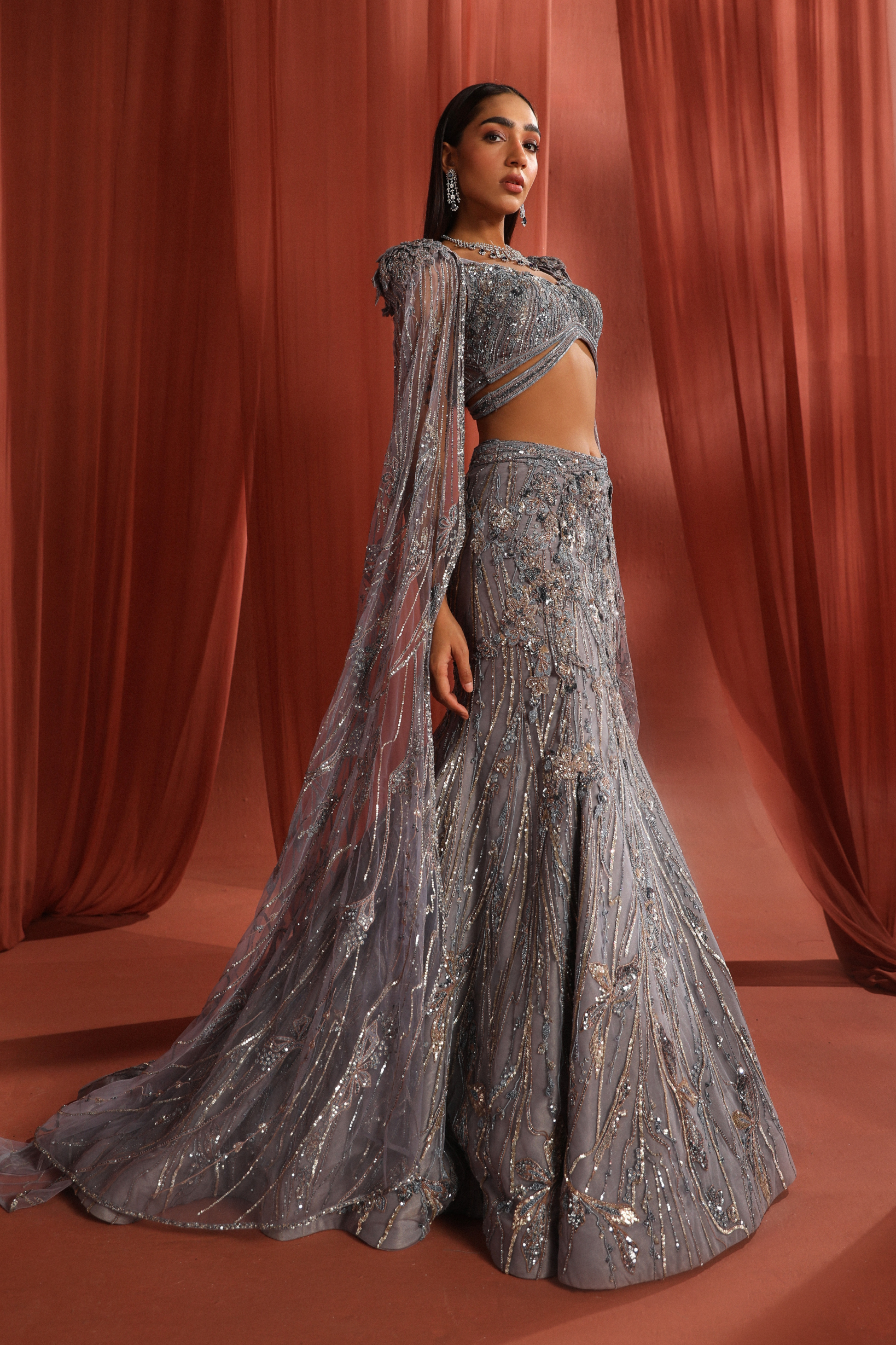 Floral Dream Top And Skirt