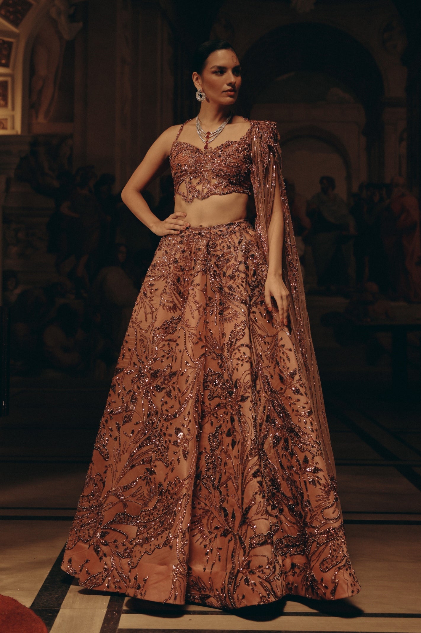 Aurora Blossom Top & Skirt