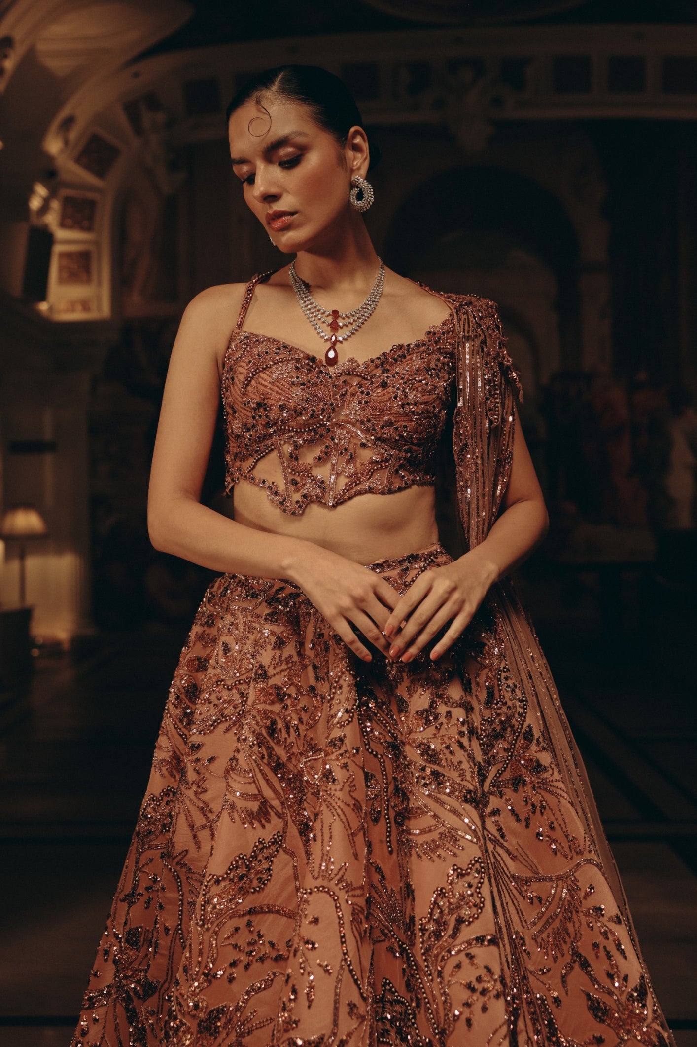 Aurora Blossom Top & Skirt