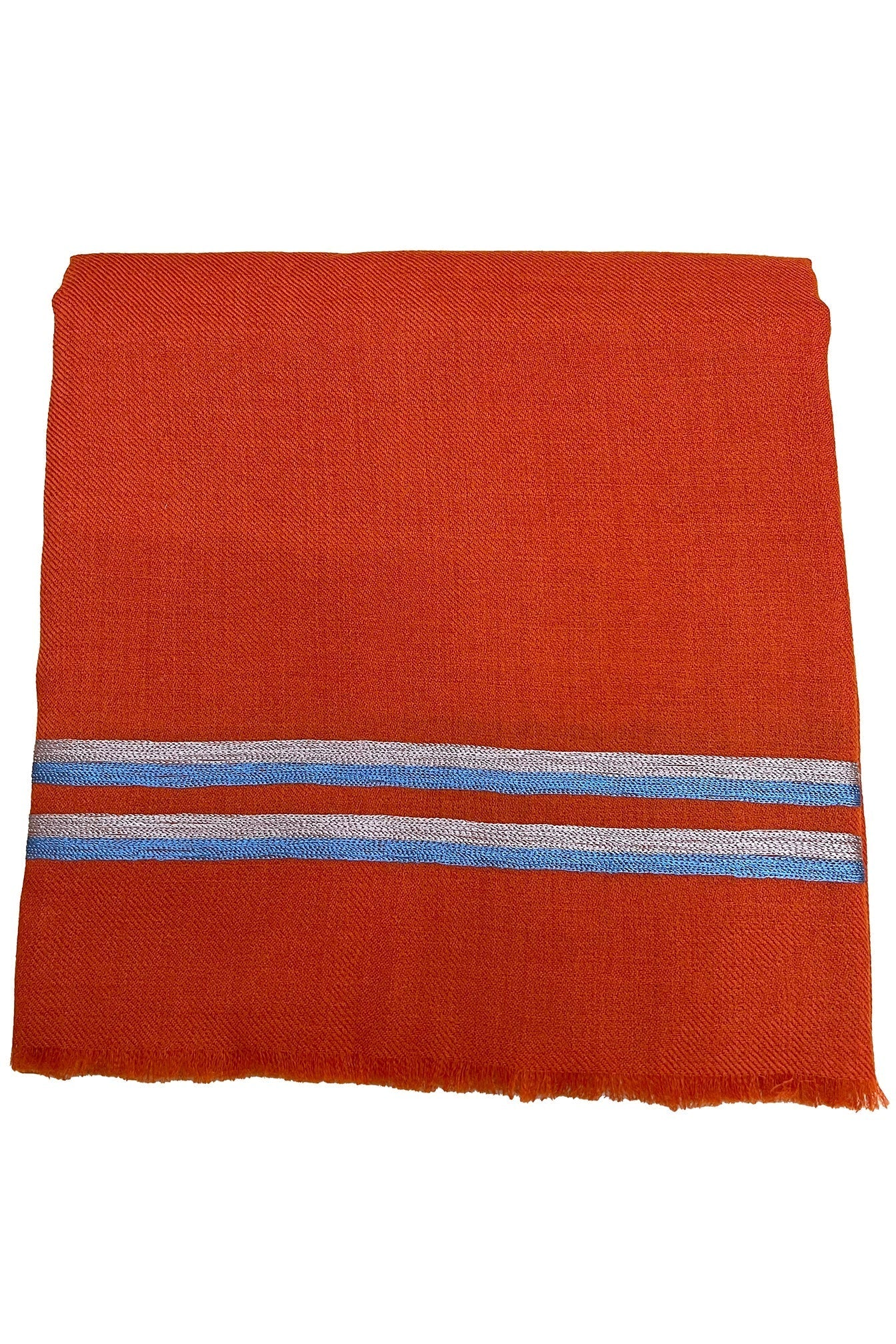 The Prudent | Embroidered Fine Wool Silk Stole