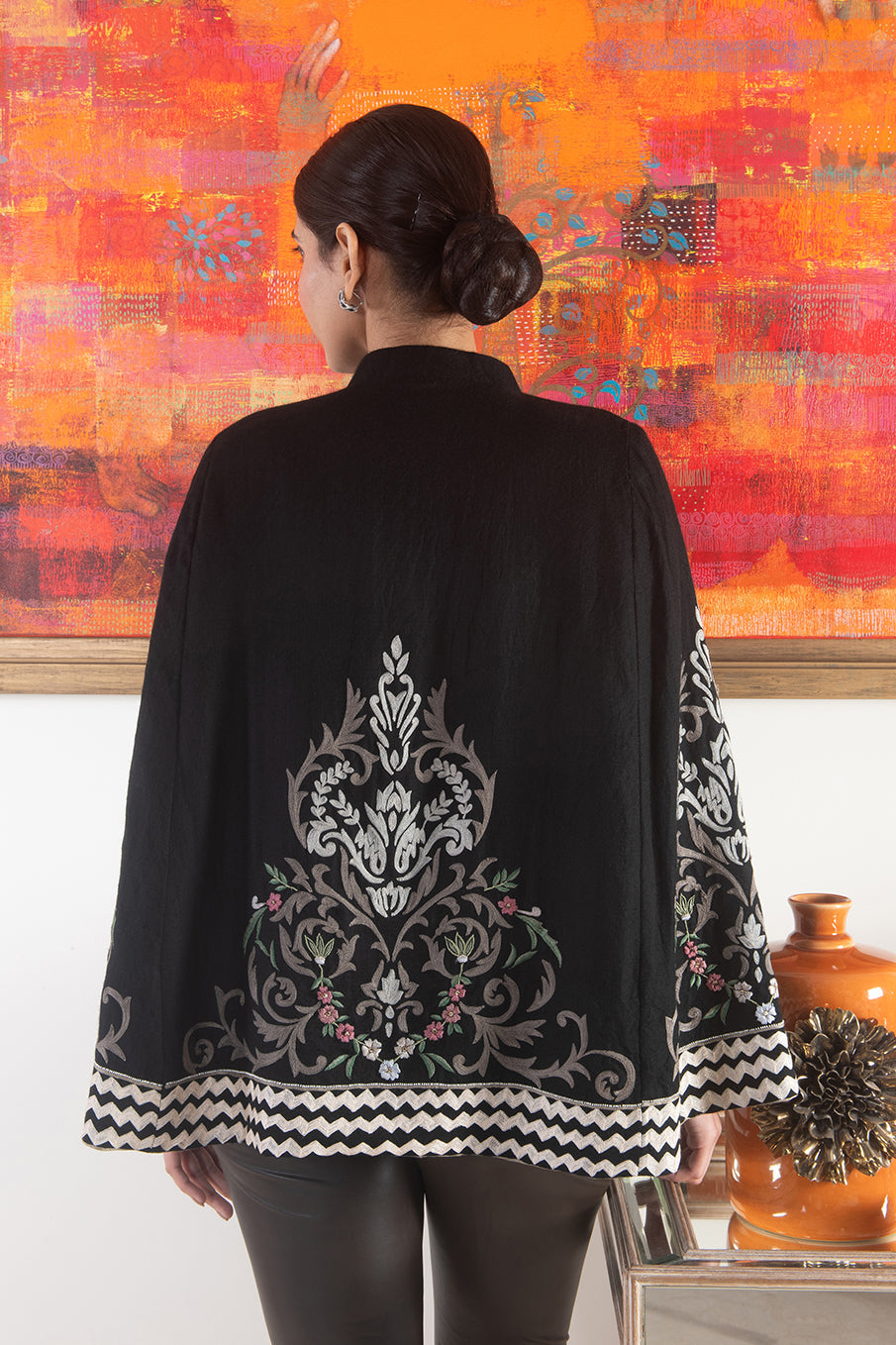 Royal Chevron Cape