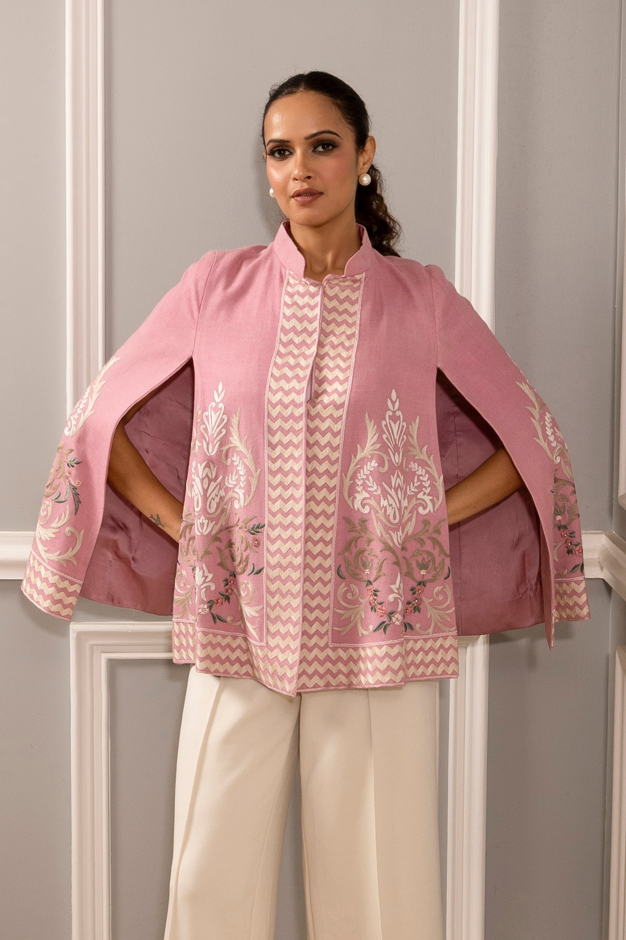 Royal Chevron Cape