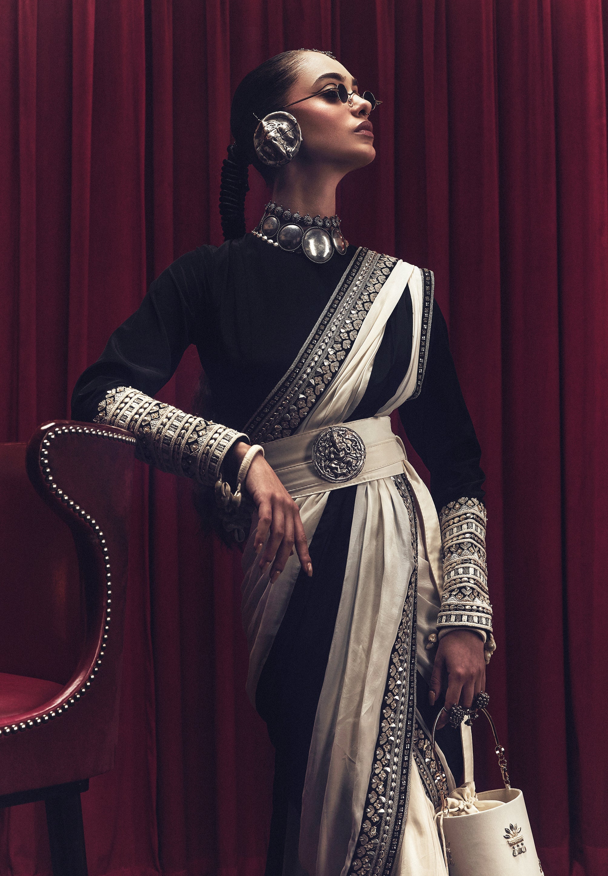 Tarana Saree Set With Blouse