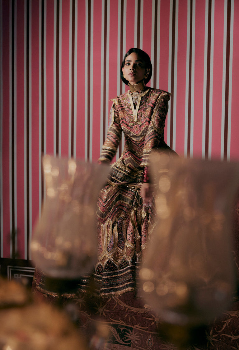 Rose And Hazel Sharara Set