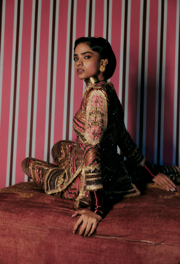 Rose And Hazel Sharara Set