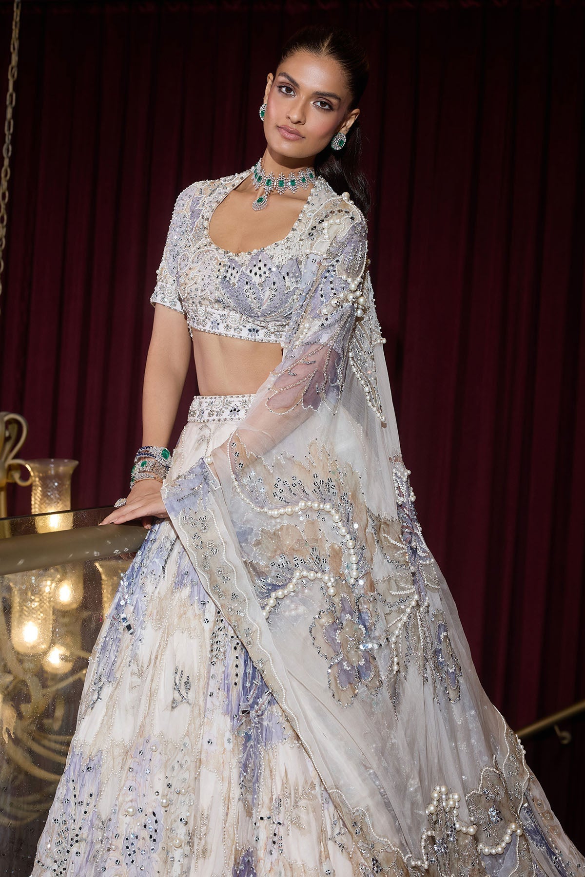 Tara Sutaria In Zeenat Lehenga