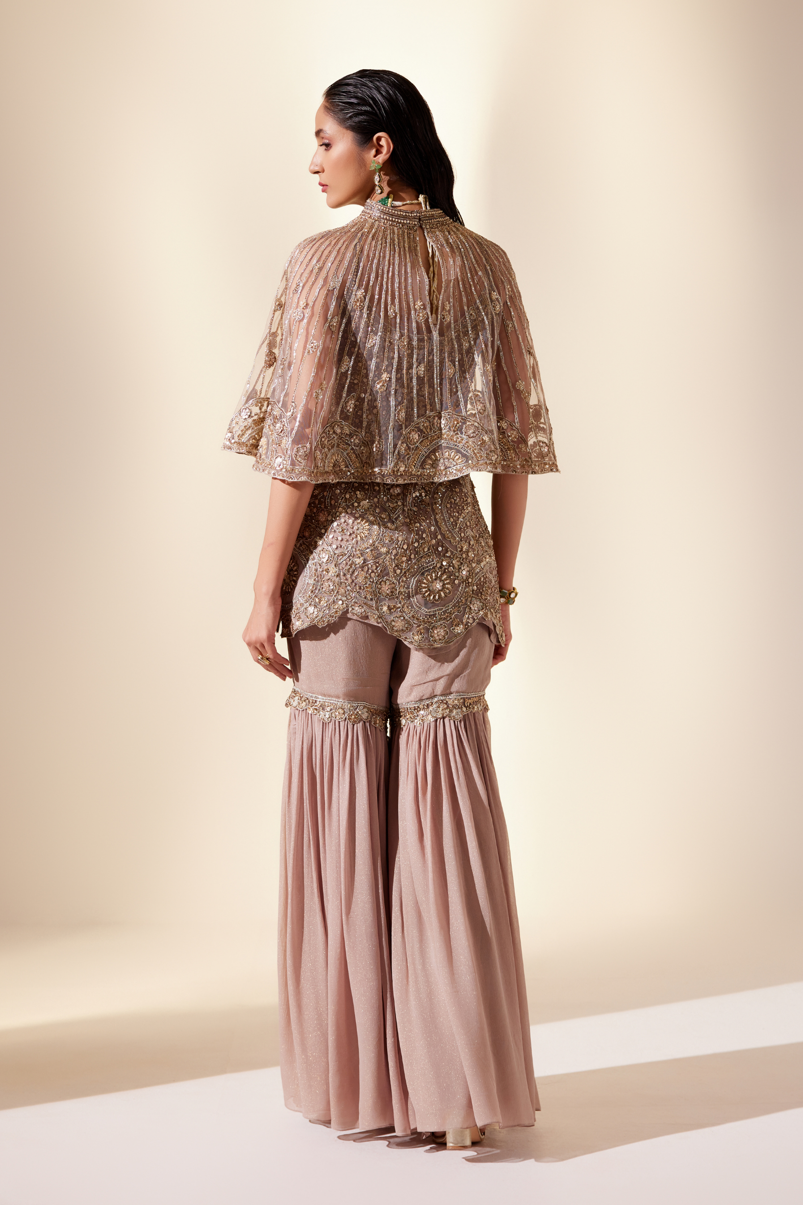 Astral Golden Sharara Set (Broken Circle Sharara)