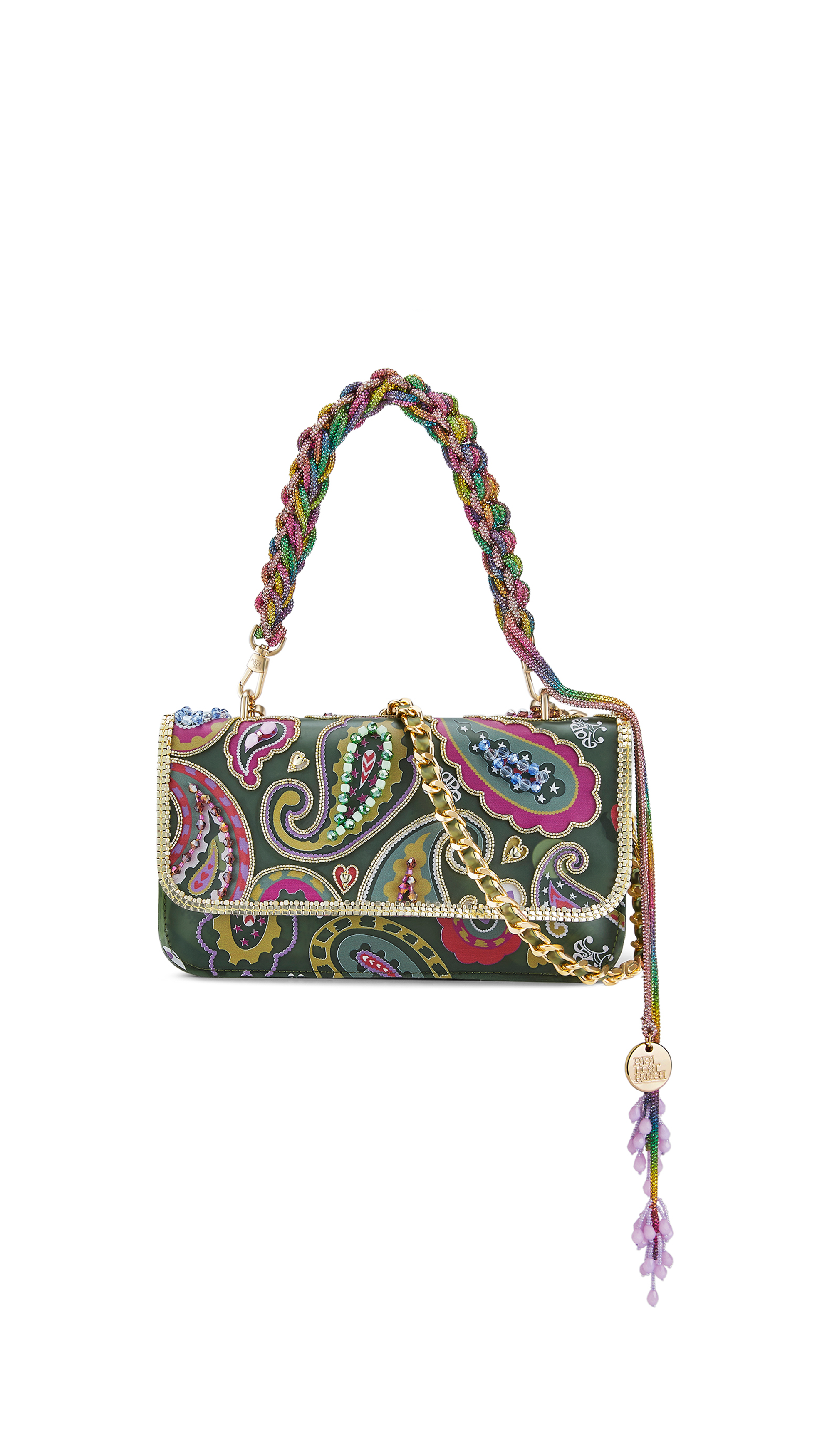 Emerald Crystal Crush: Large Handbag