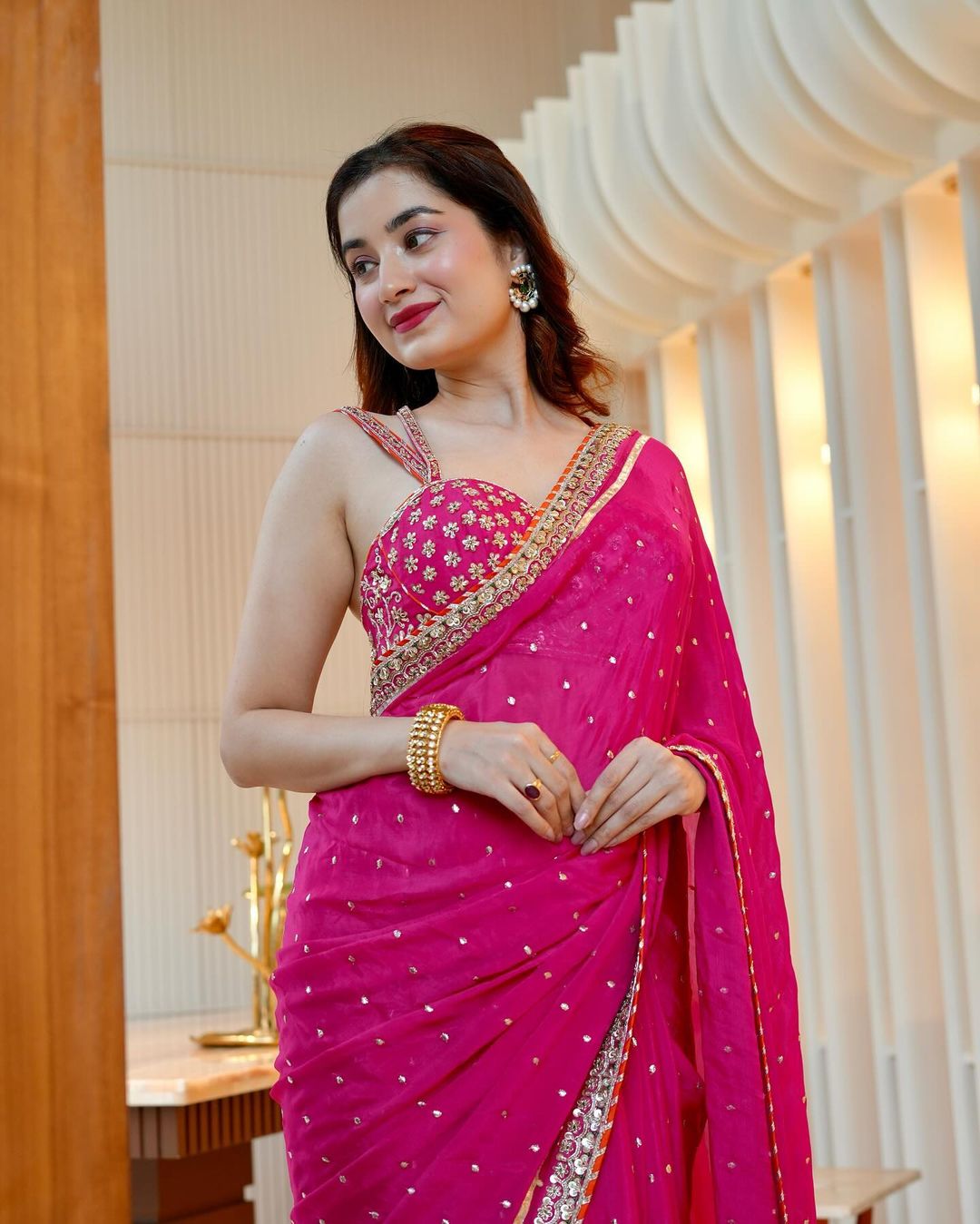 Paridhi Gulati In Golconda Uzvi Saree Set