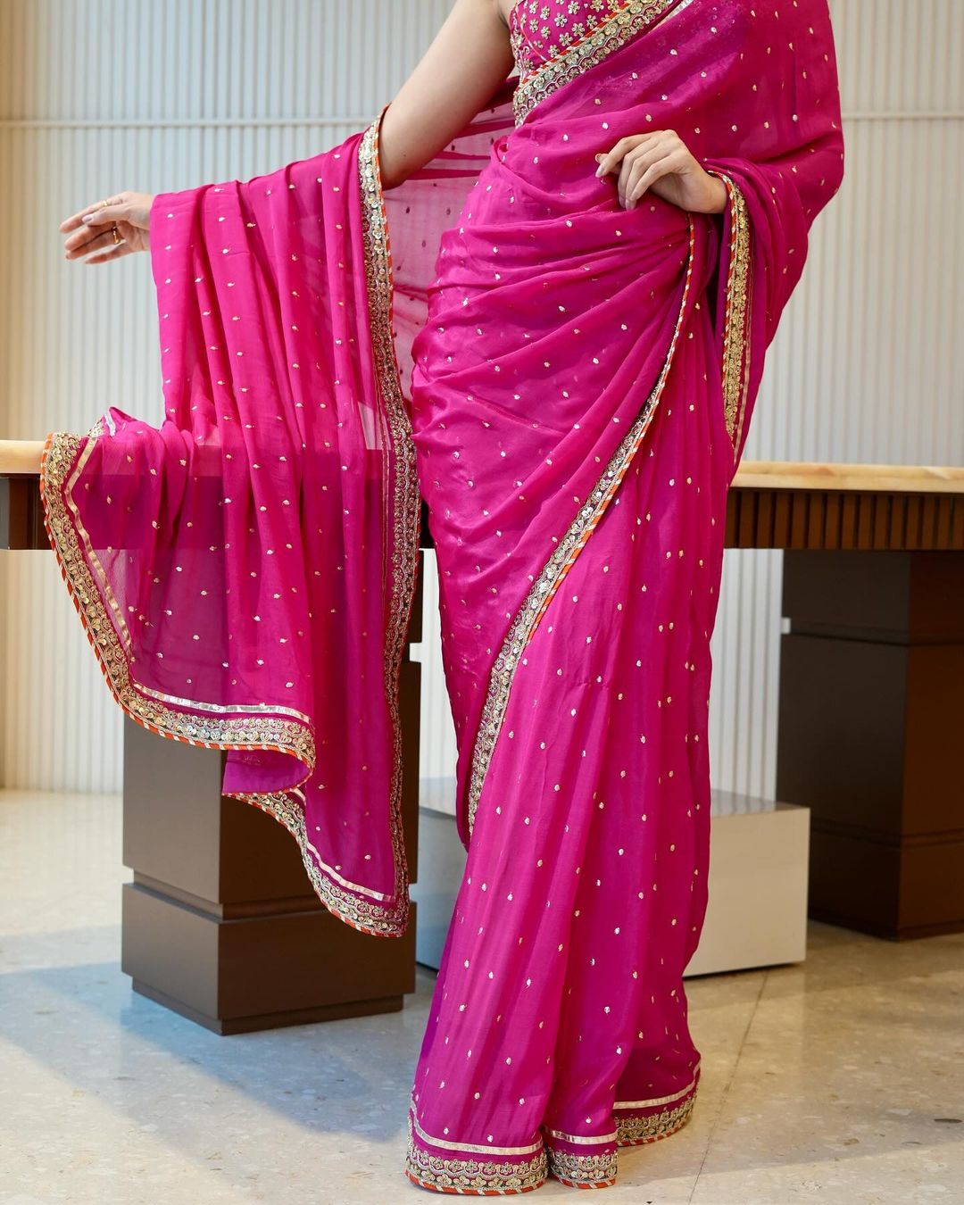Paridhi Gulati In Golconda Uzvi Saree Set