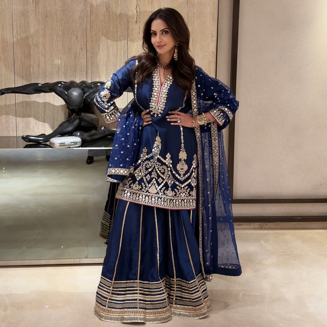 Prisha Sharara Set-Seema Kiran Sajdeh