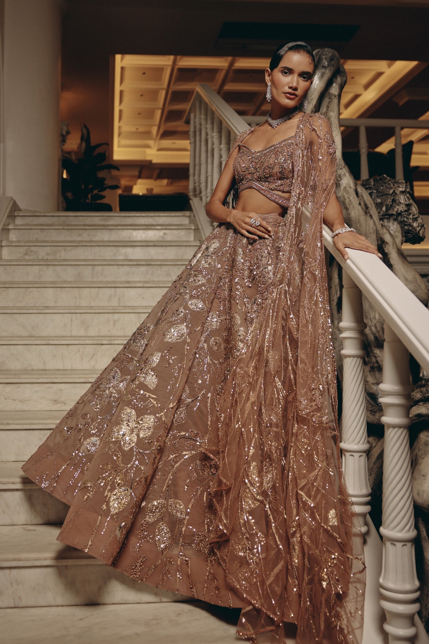 Ethereal Dawn Lehenga