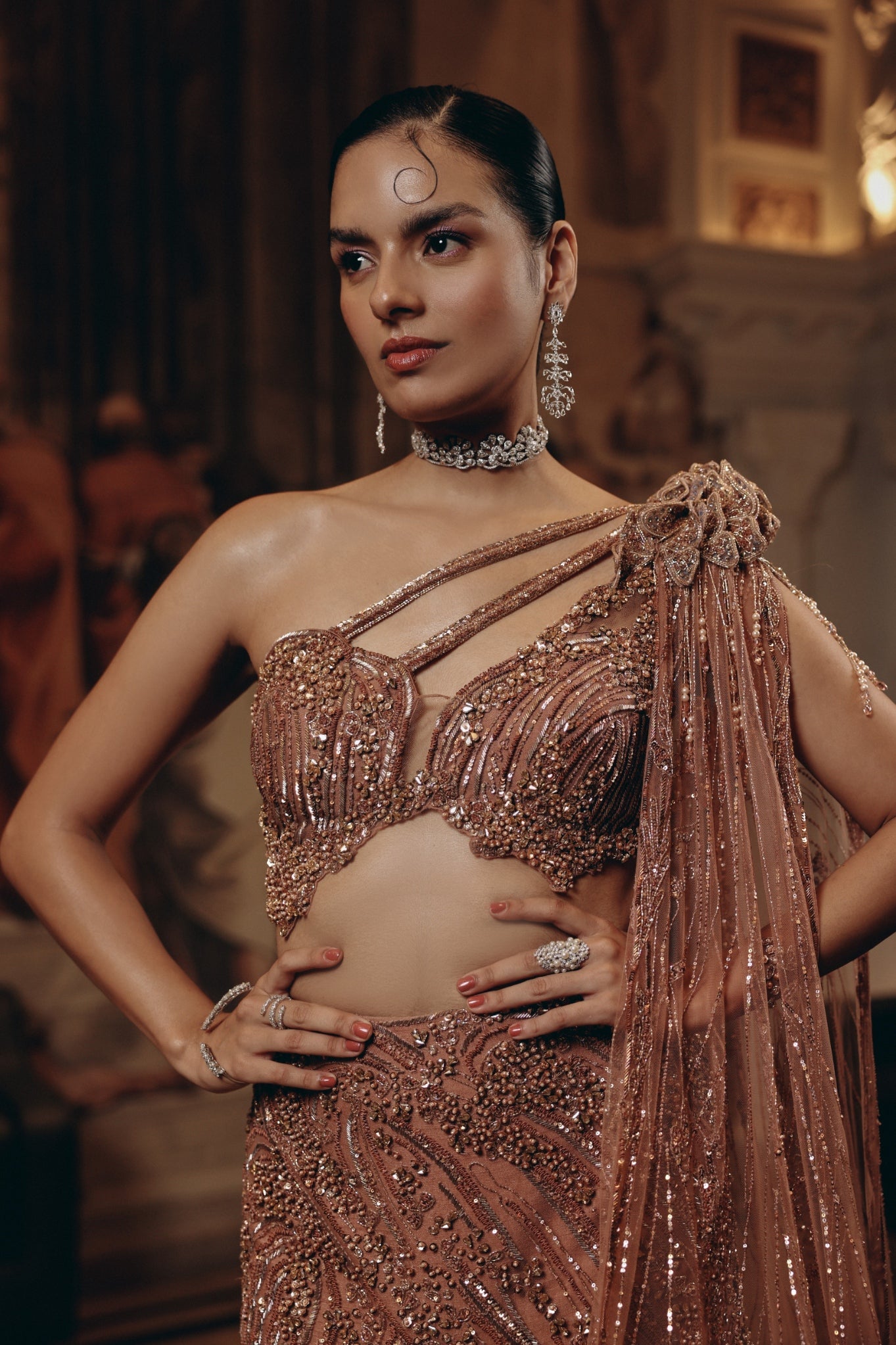 Celestial Bronze Couture Set