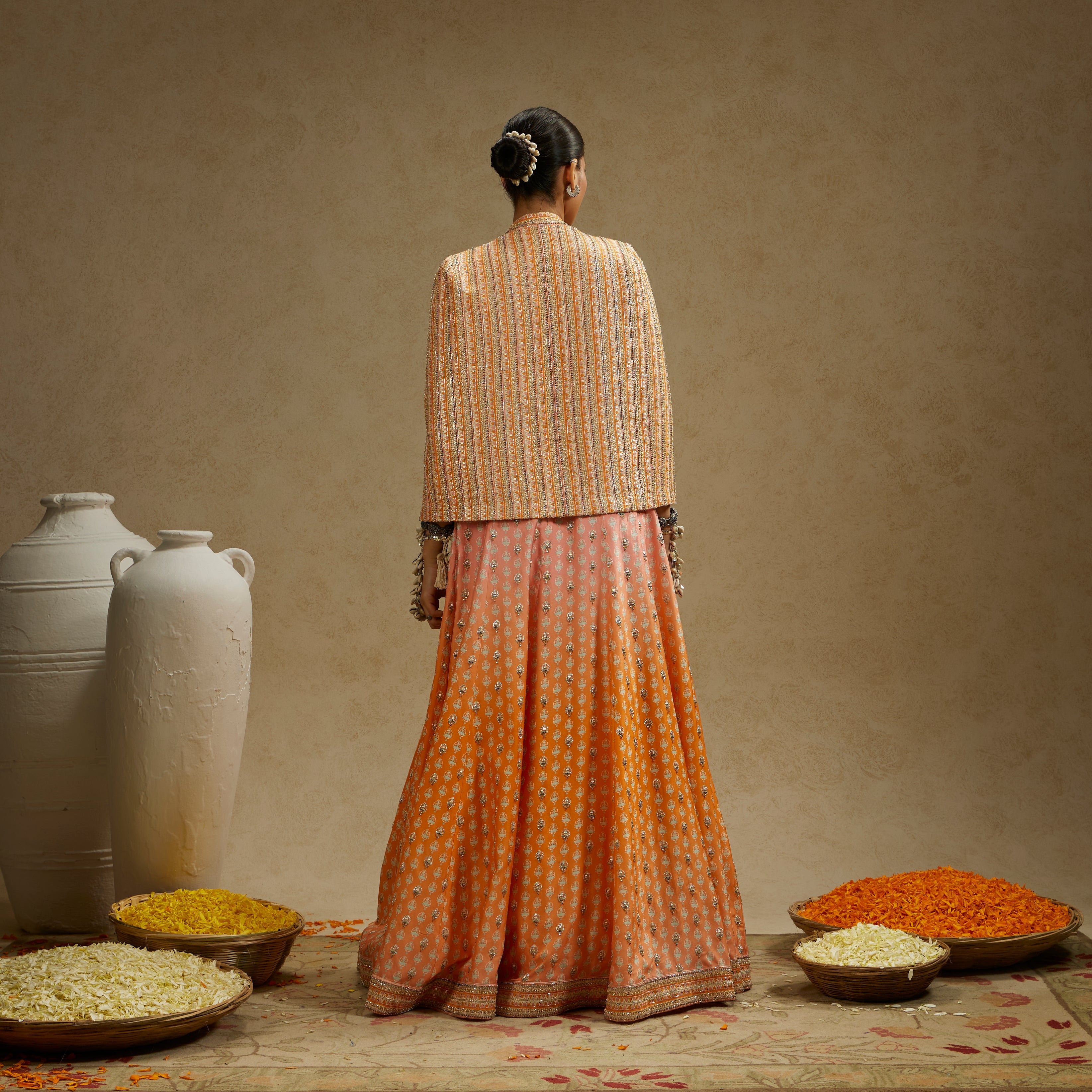 Border Embellished Noor Jacket