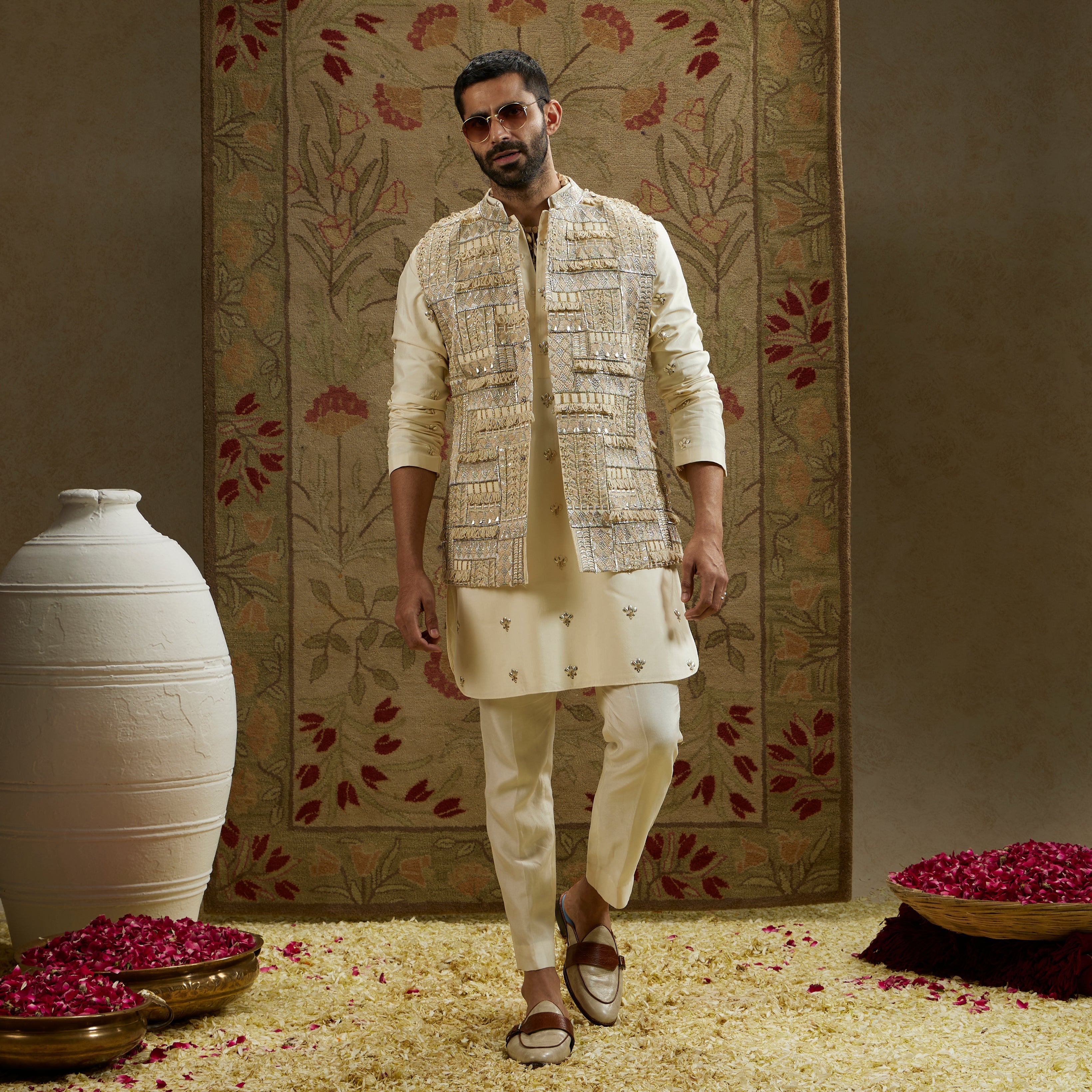 Heavily Embellished Bundi Set
