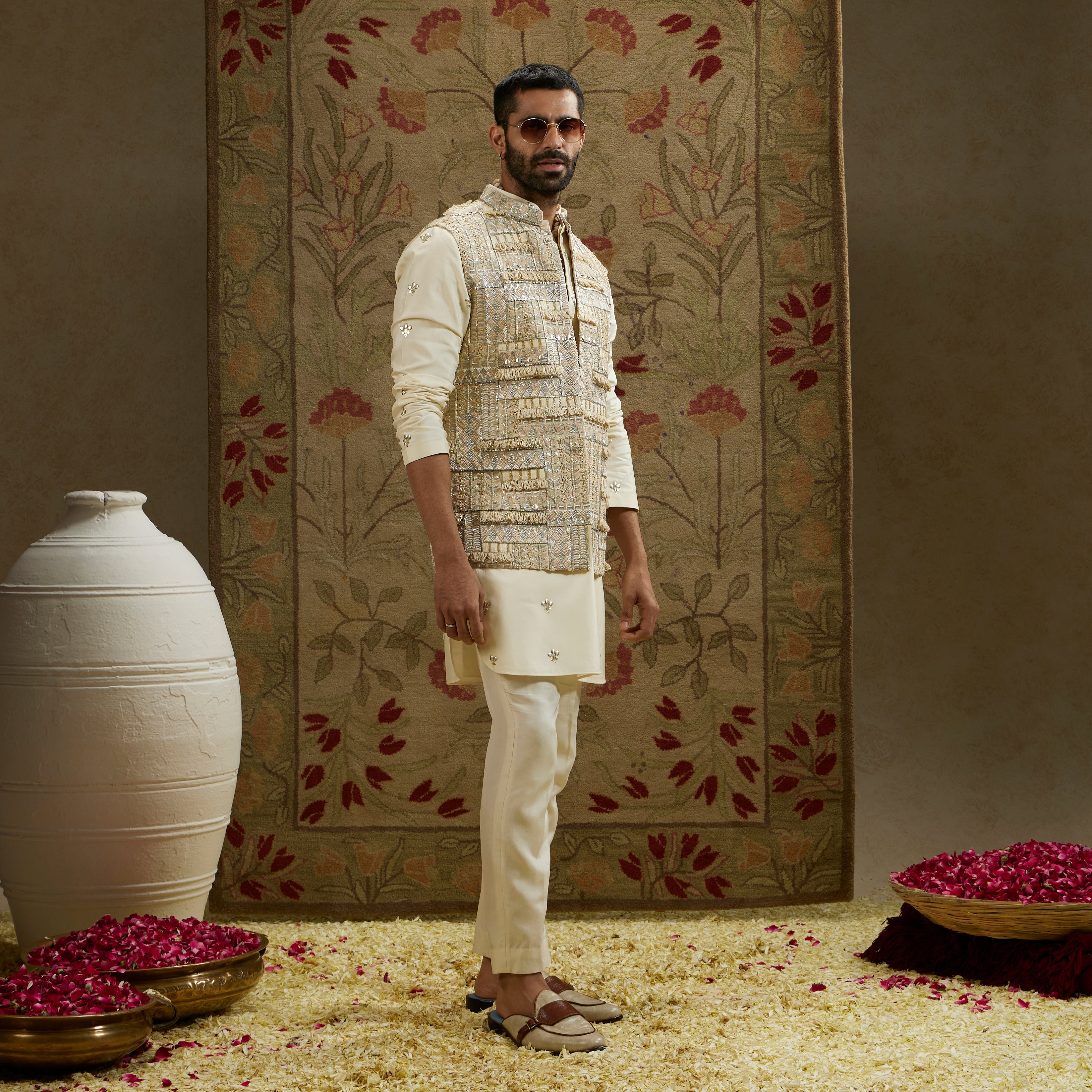Heavily Embellished Bundi Set