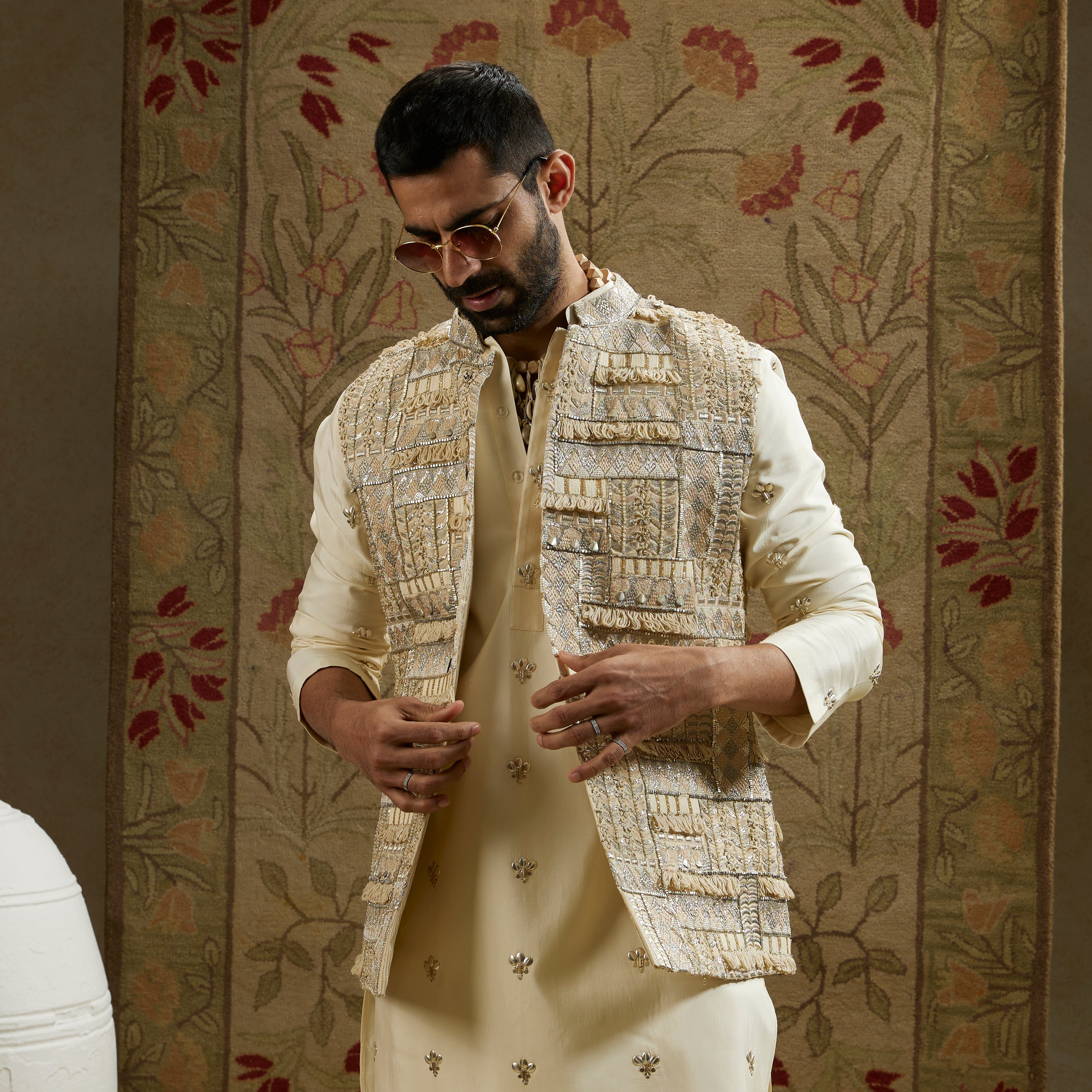 Heavily Embellished Bundi