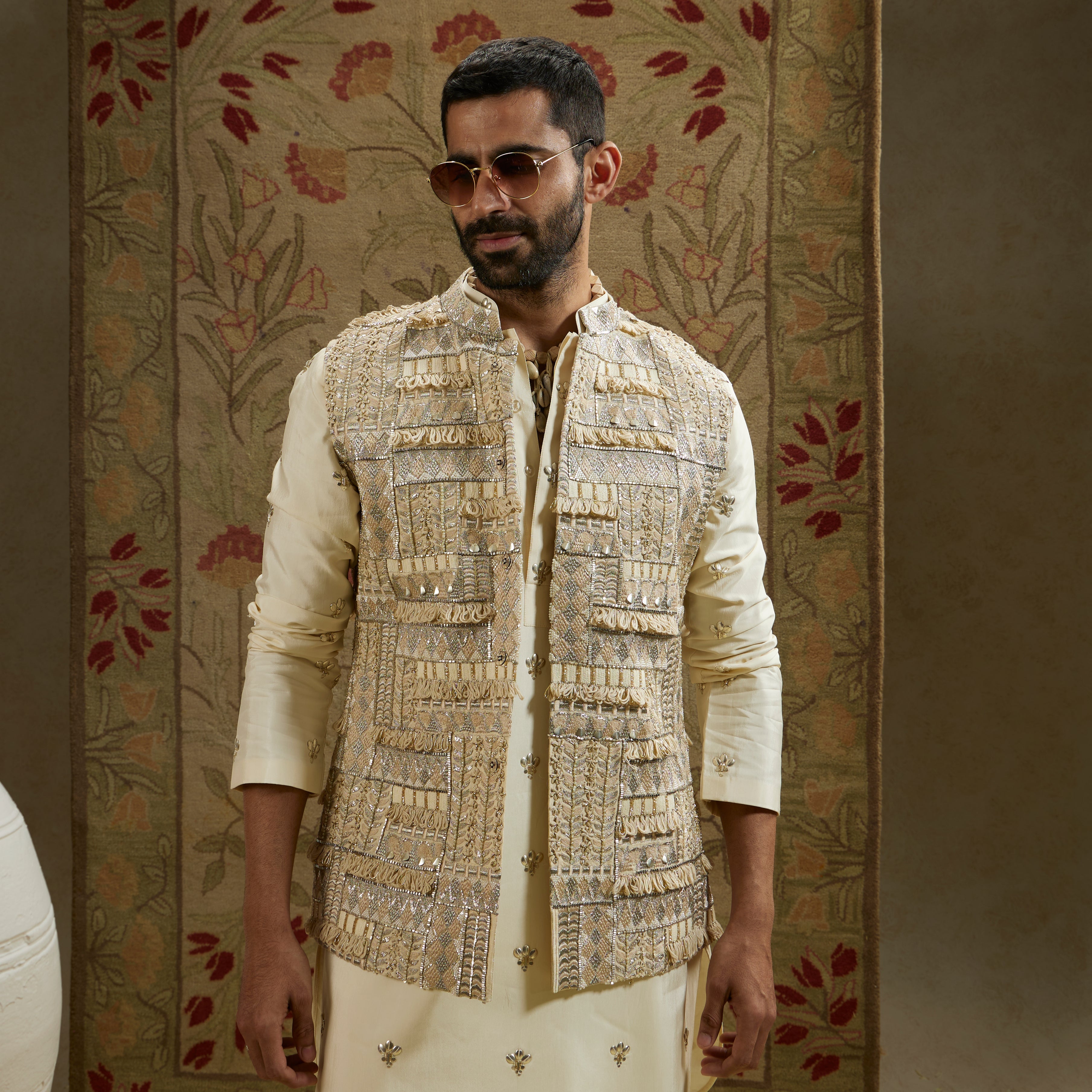Heavily Embellished Bundi Set