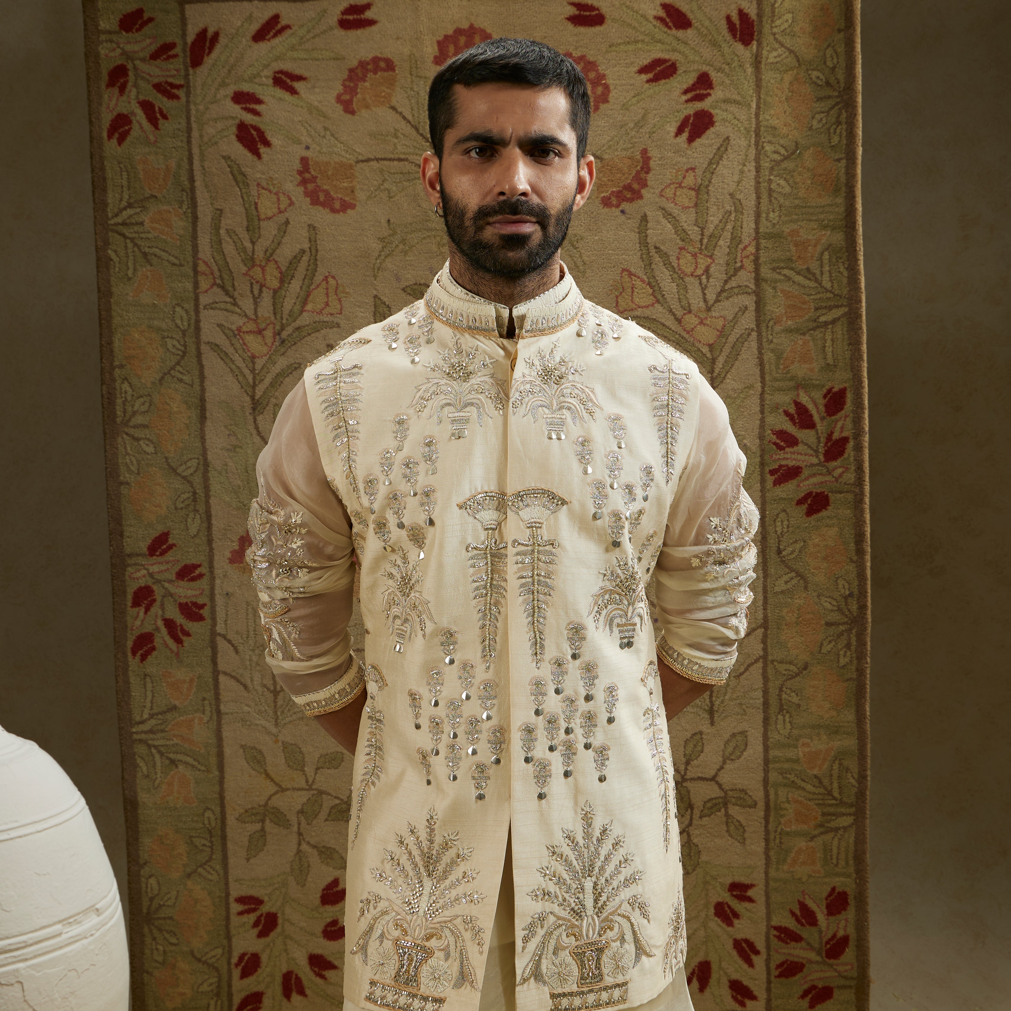 Magnolia Embellished Bundi Set