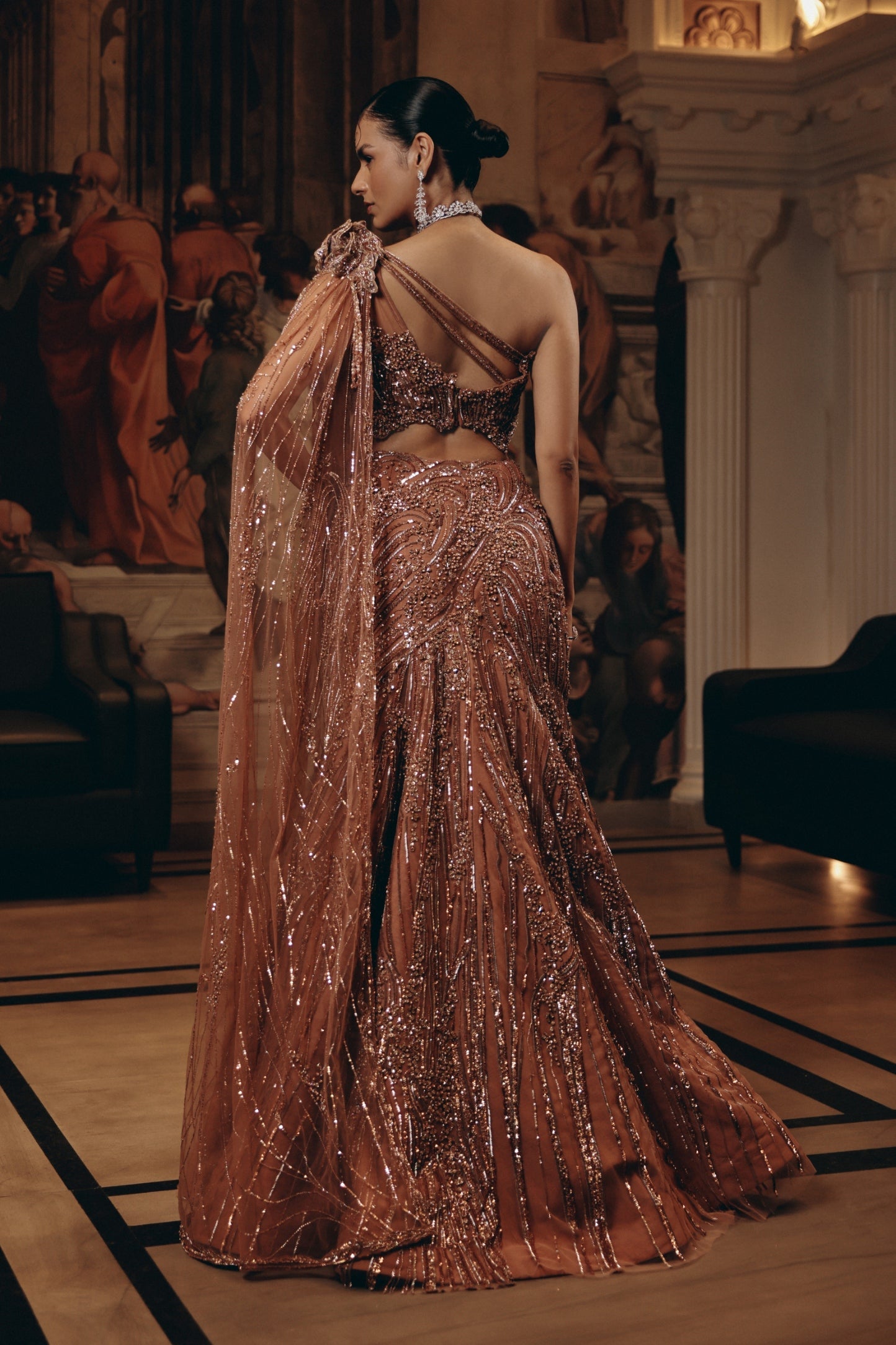 Celestial Bronze Couture Set