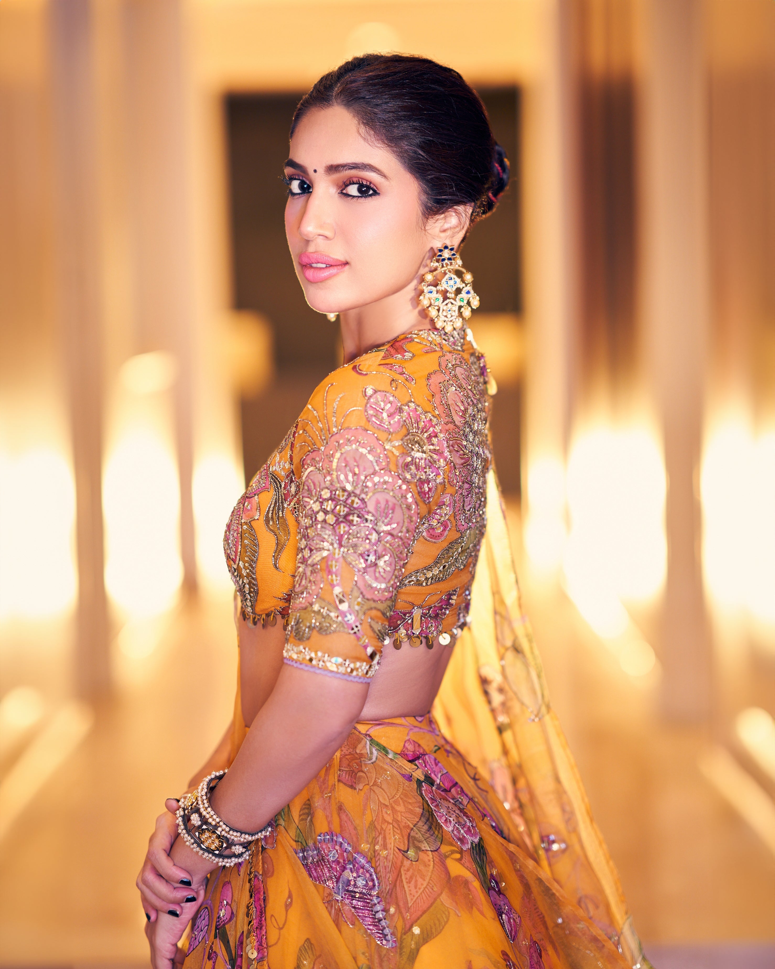 Bhumi Pednekar In Custom Wahida