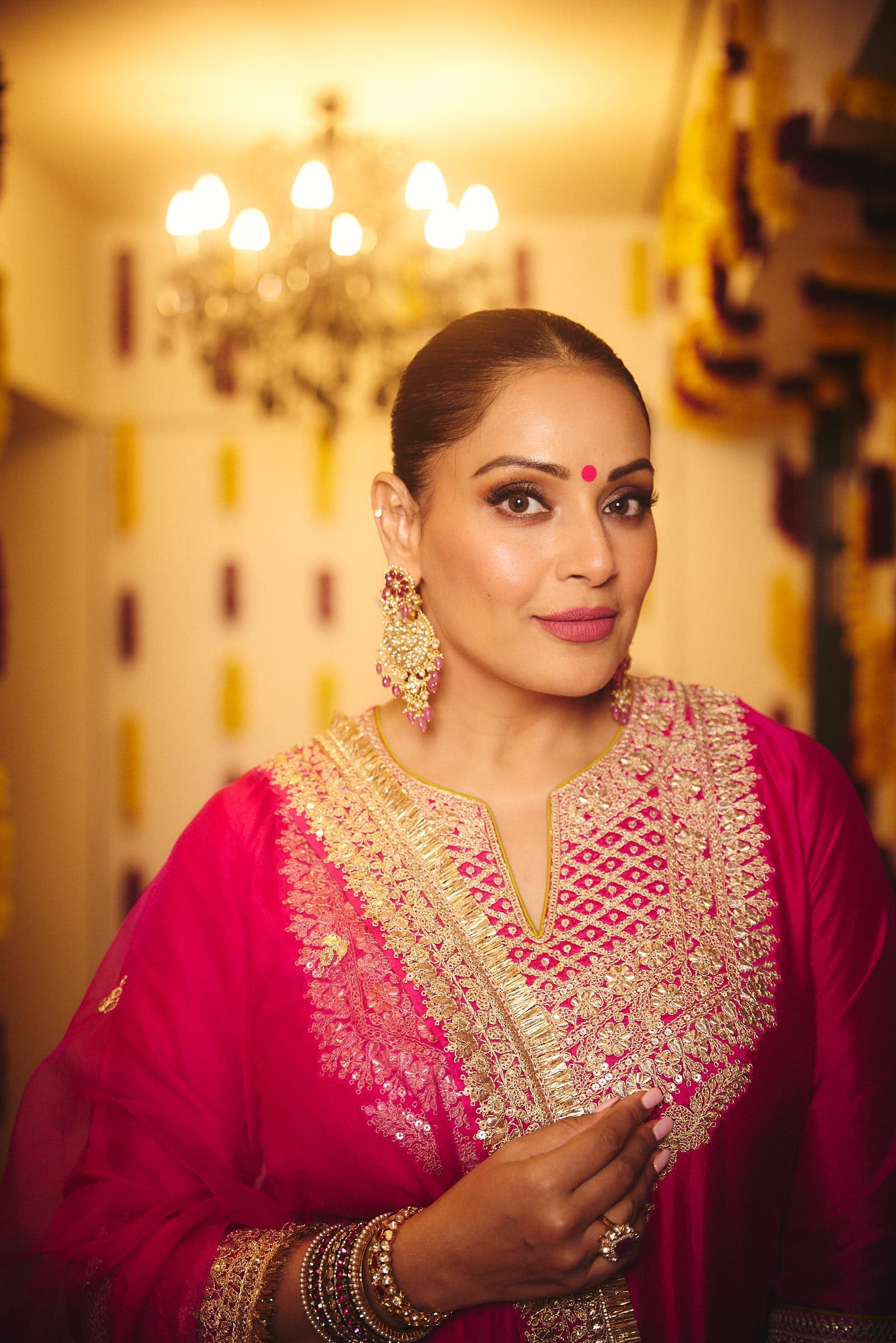 Bipasha Basu In Shahida Sharara Set
