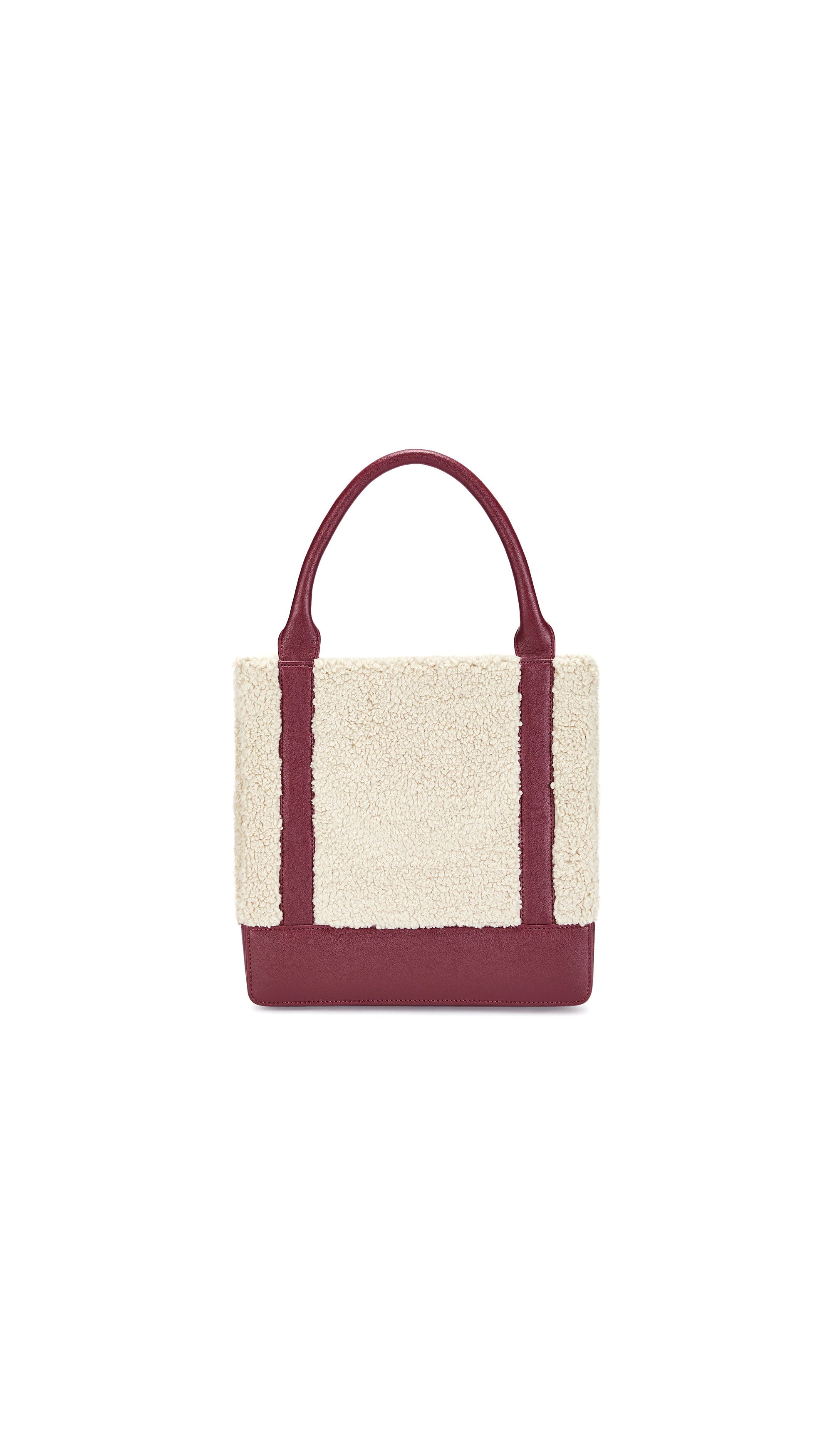 Cattitude Tote Bag : Rosewood Burgundy