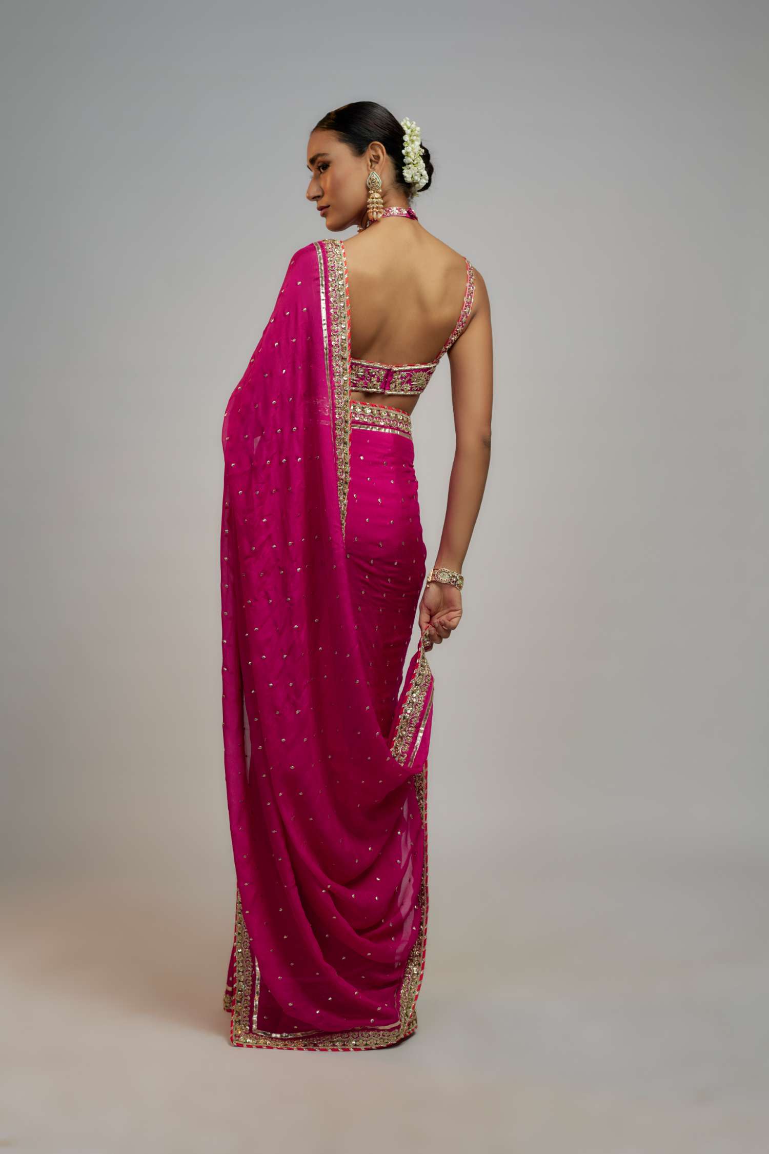 Paridhi Gulati In Golconda Uzvi Saree Set