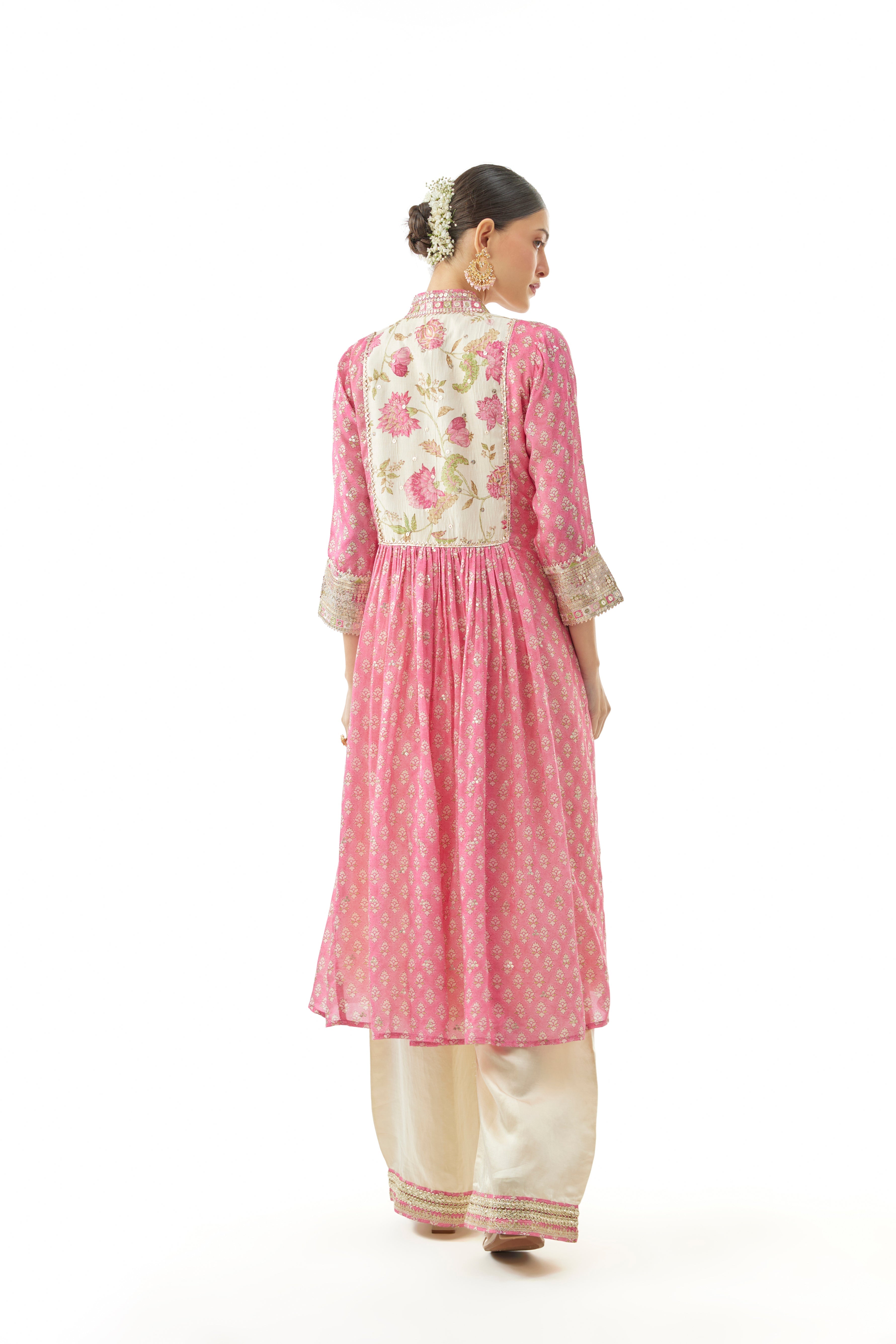 Riya Tunic With Palazzo And Dupatta