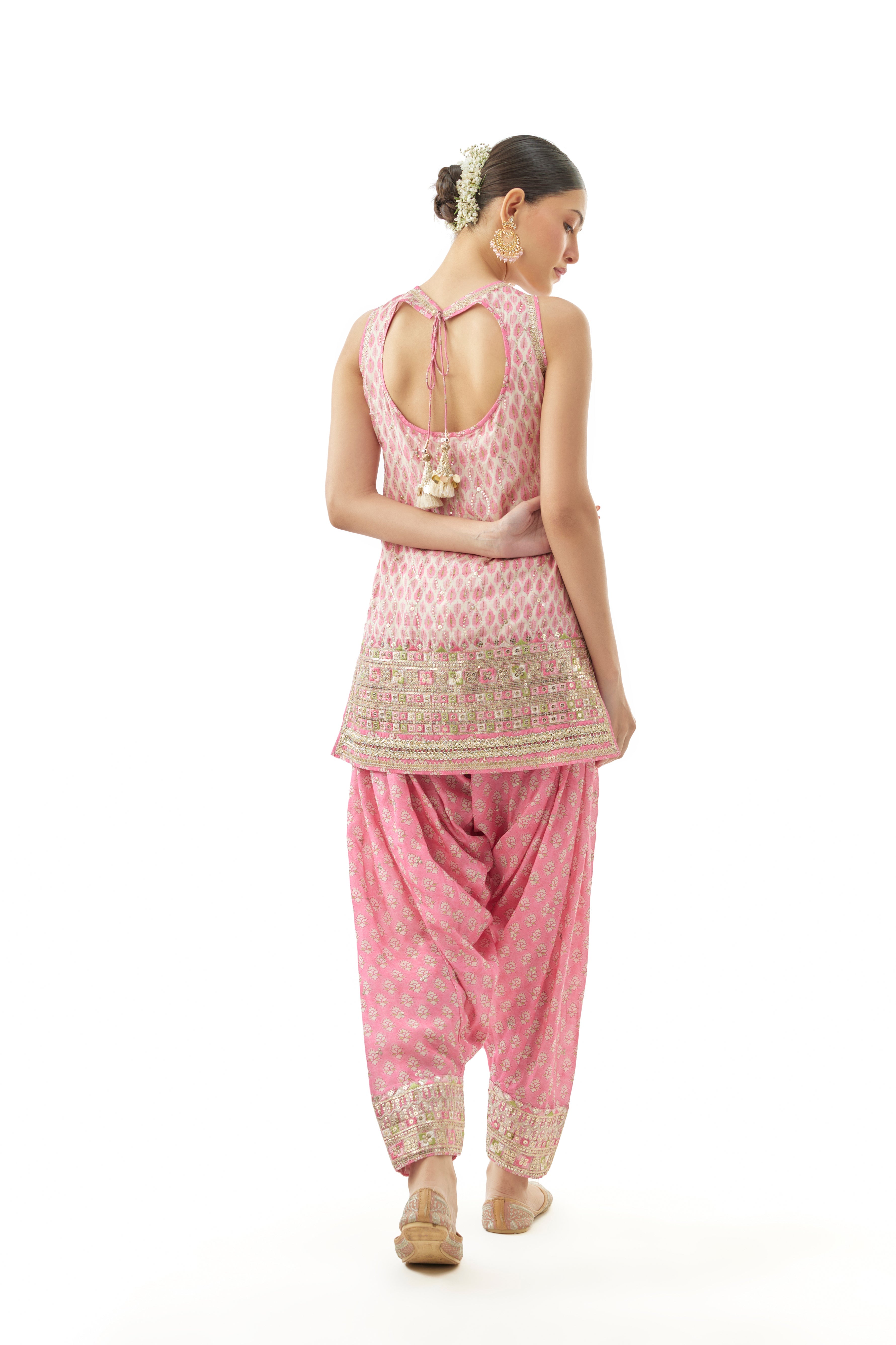 Nandini Kurta With Farshi Salwar Set