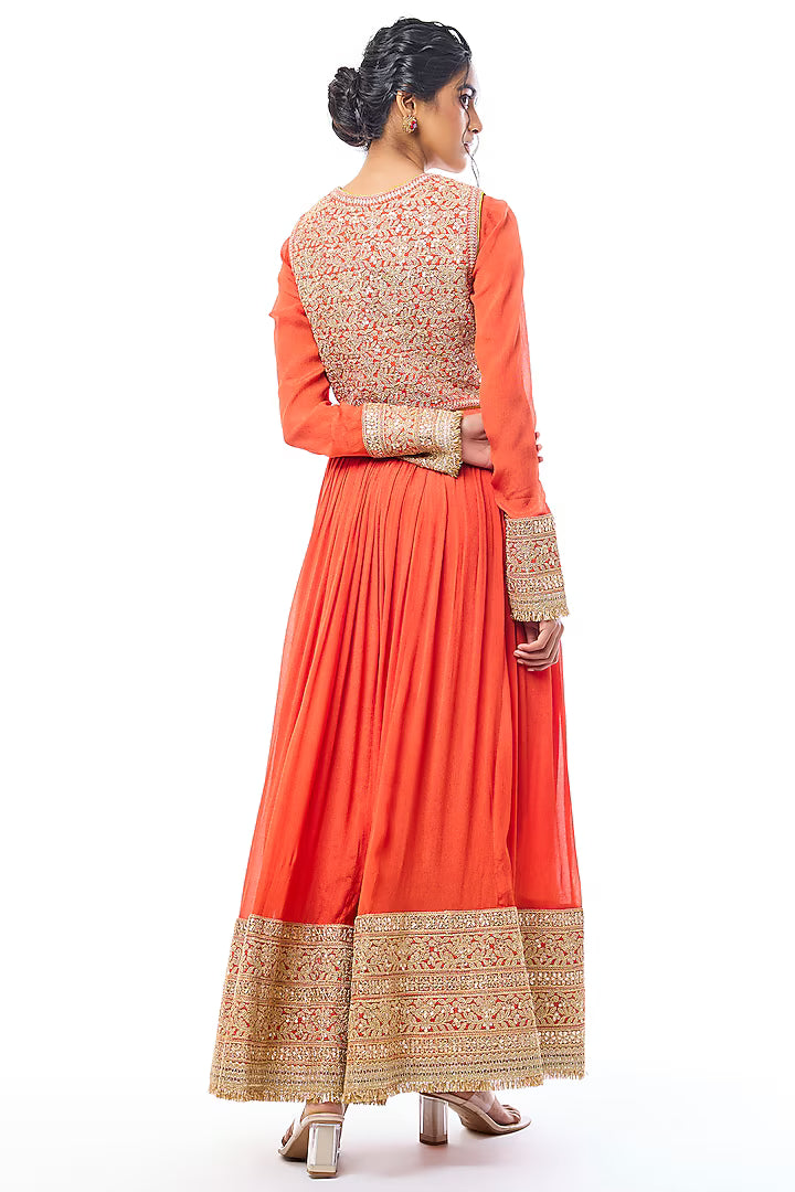 Afsa Anarkali Set