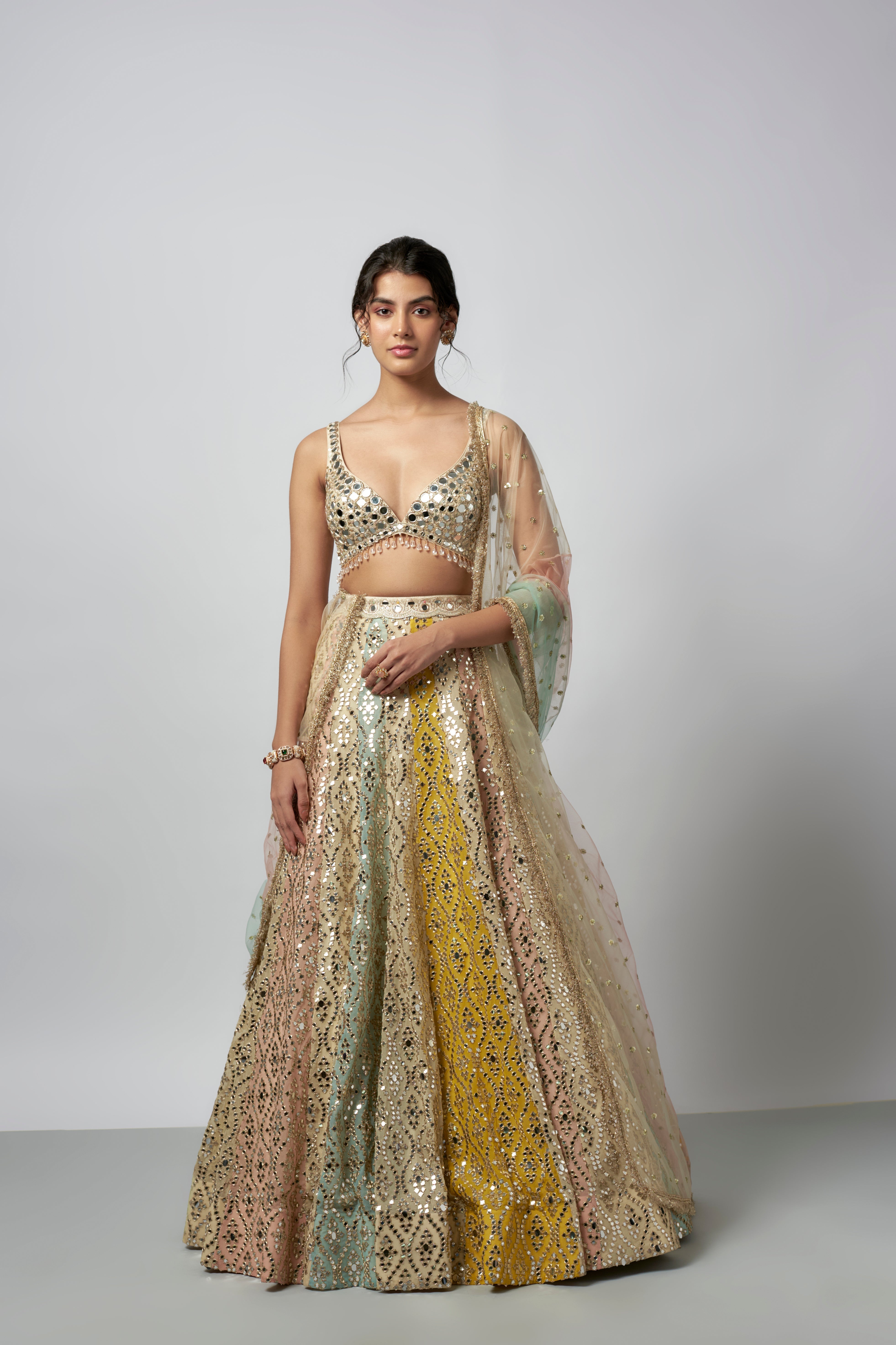Mrunal Thakur In Ranjeeta Lehenga Set
