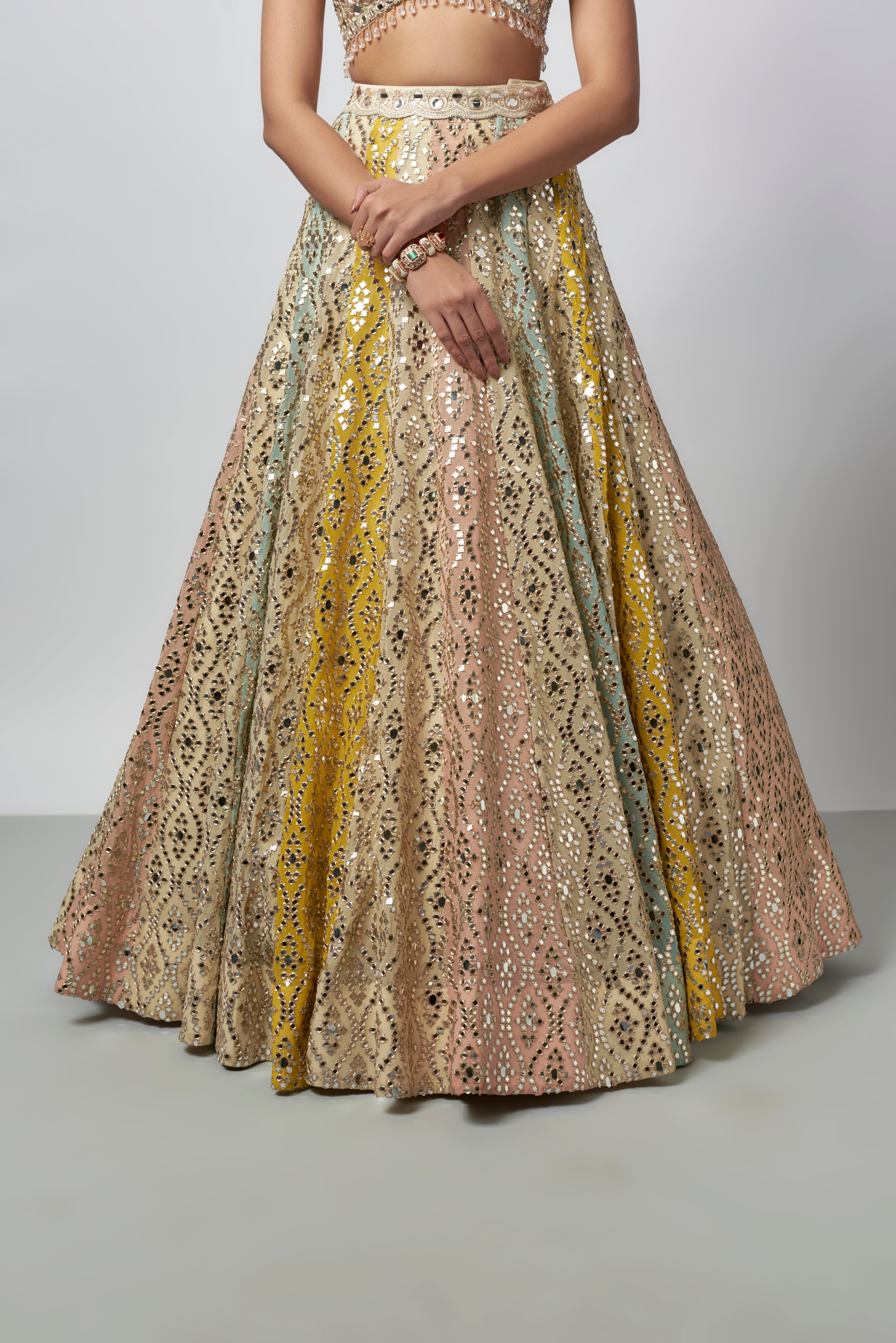 Mrunal Thakur In Ranjeeta Lehenga Set