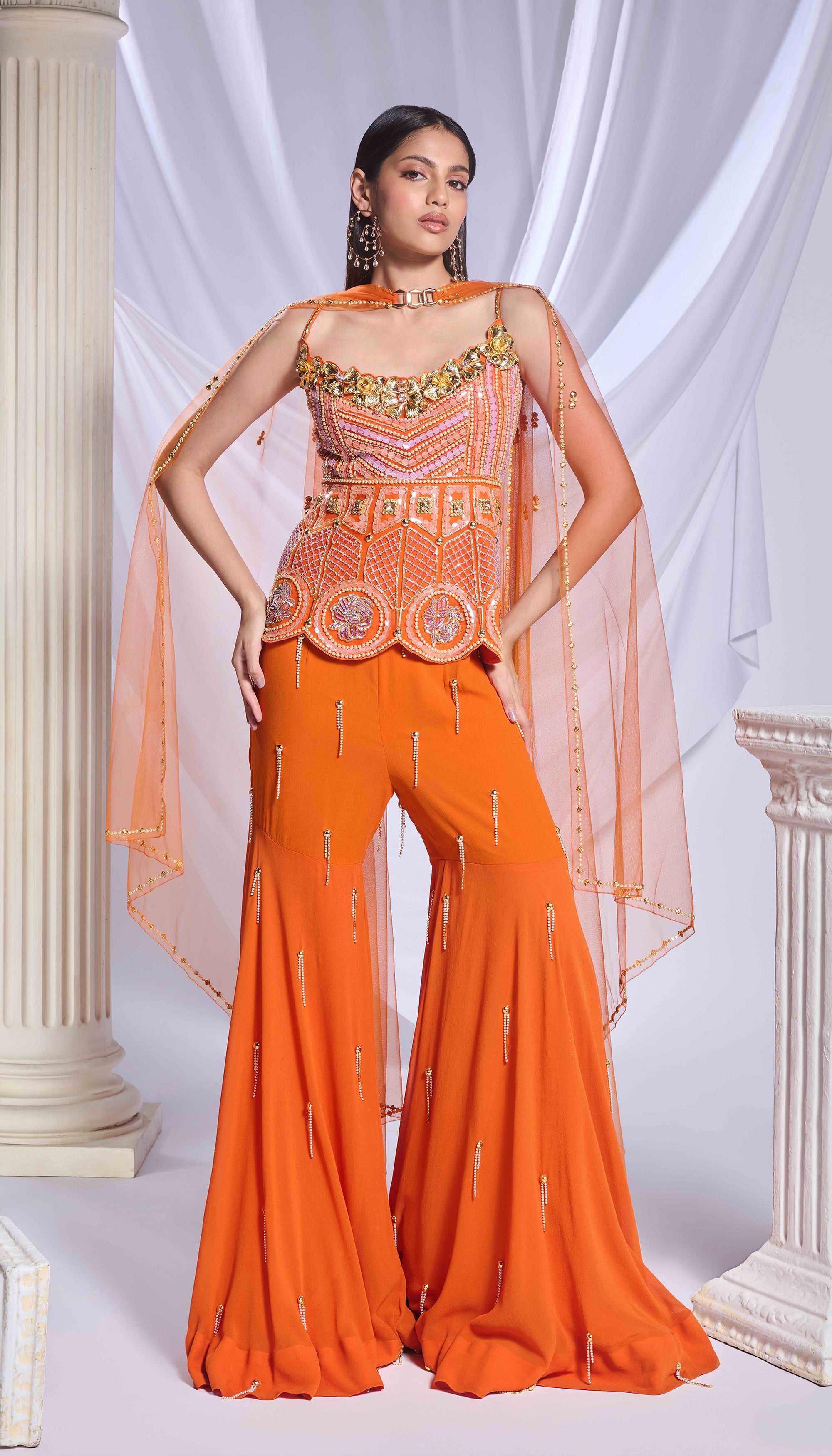 Girl Crush Sharara Set