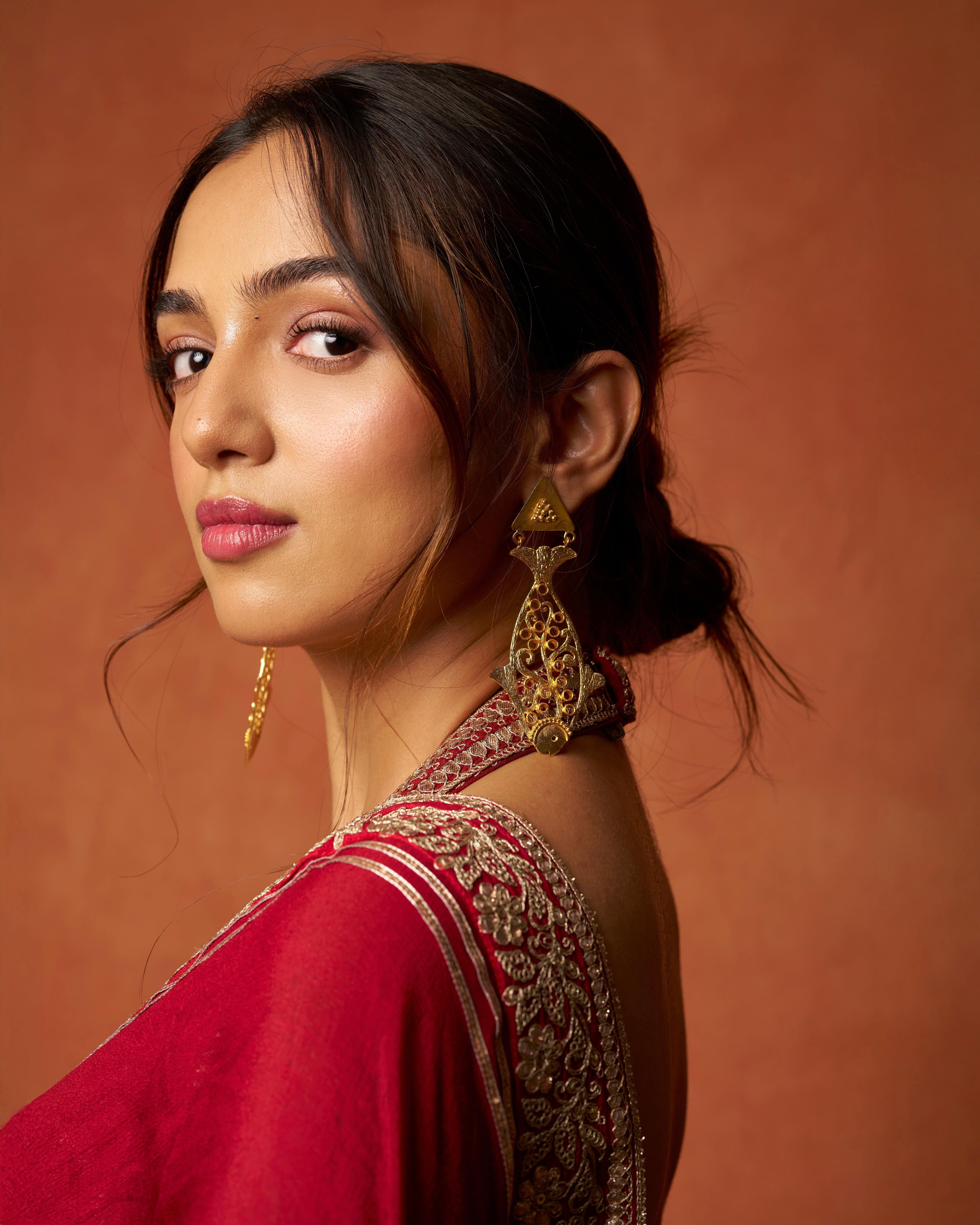 Ahsaas Channa In Afreen Saree Set