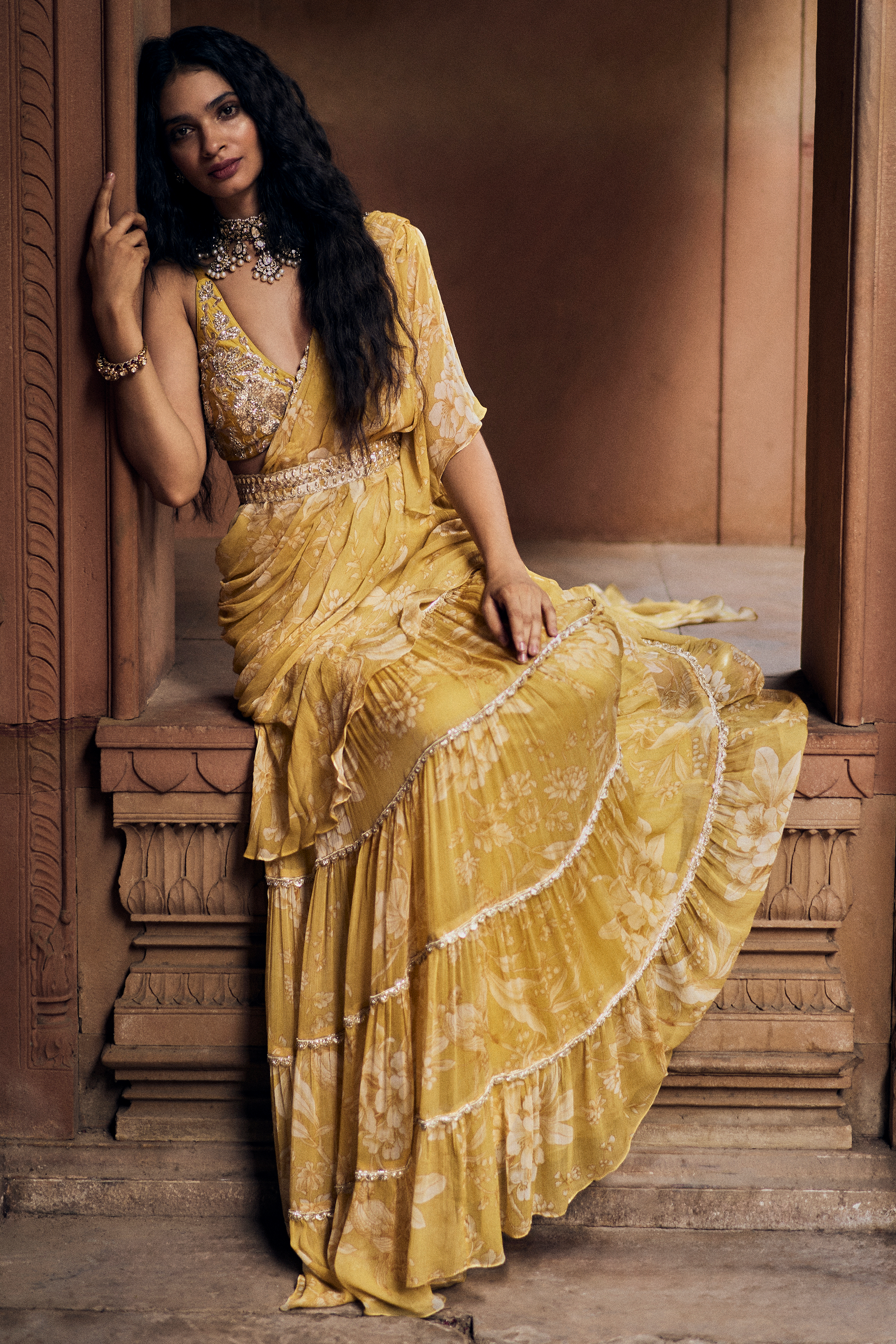 Cove Saree Set