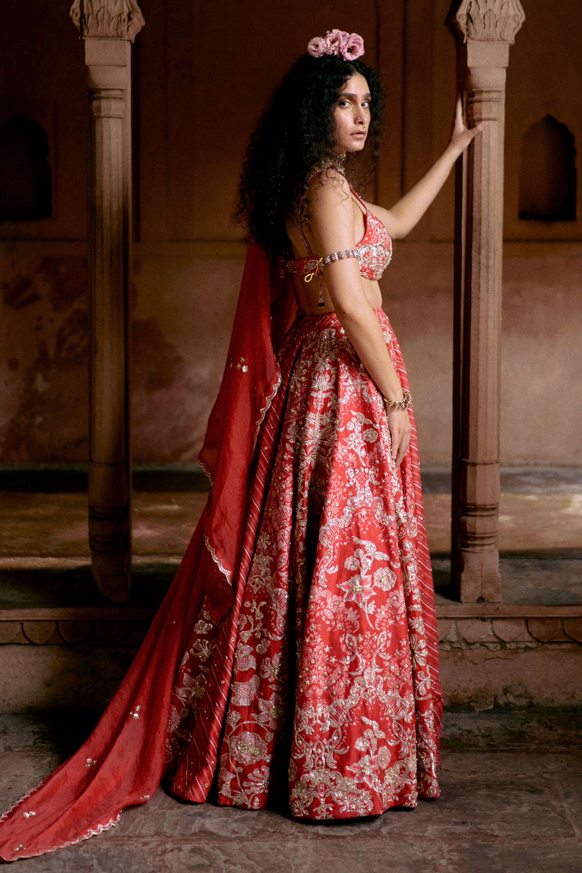 Jean Lehenga Set