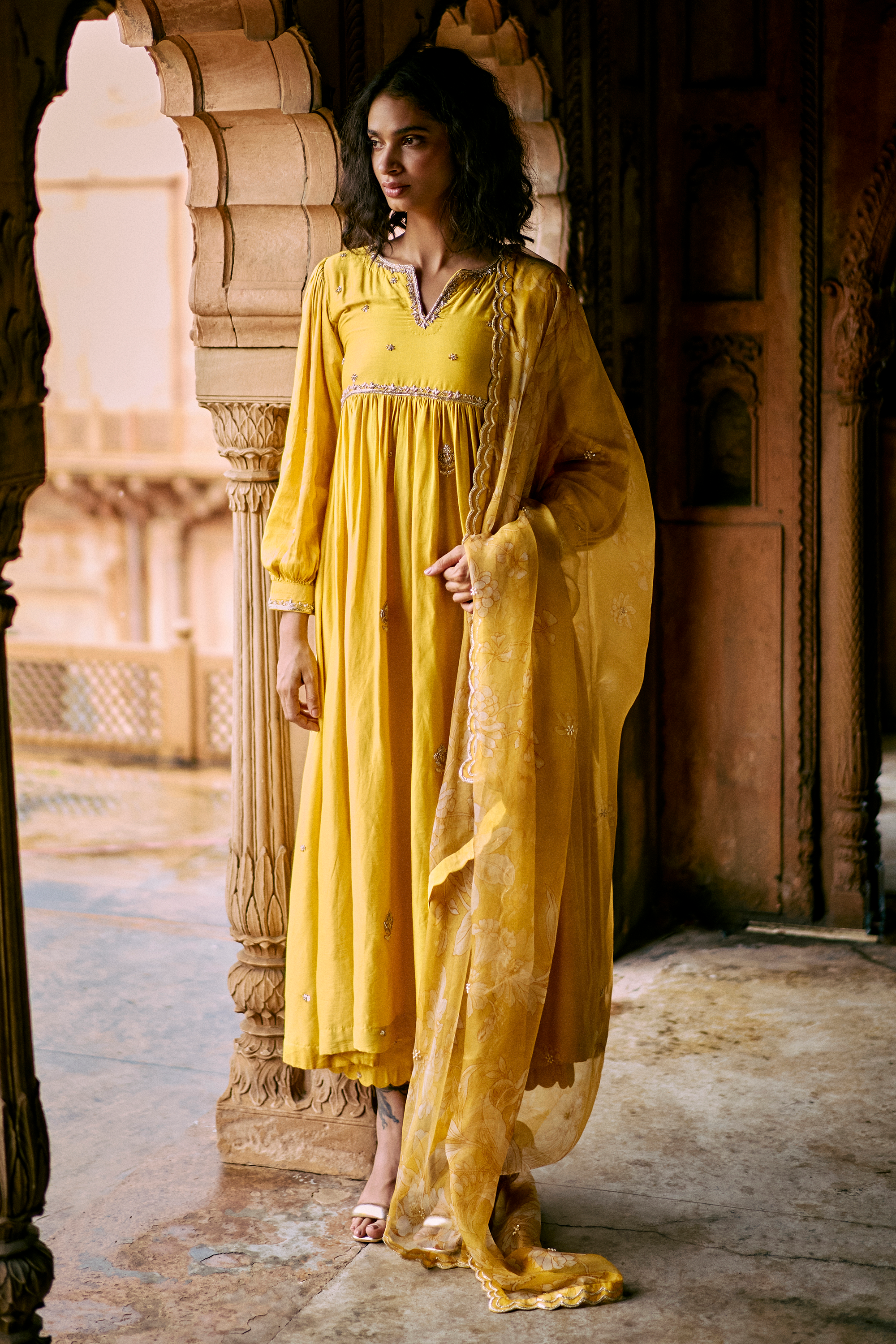 Elizabeth Anarkali Set