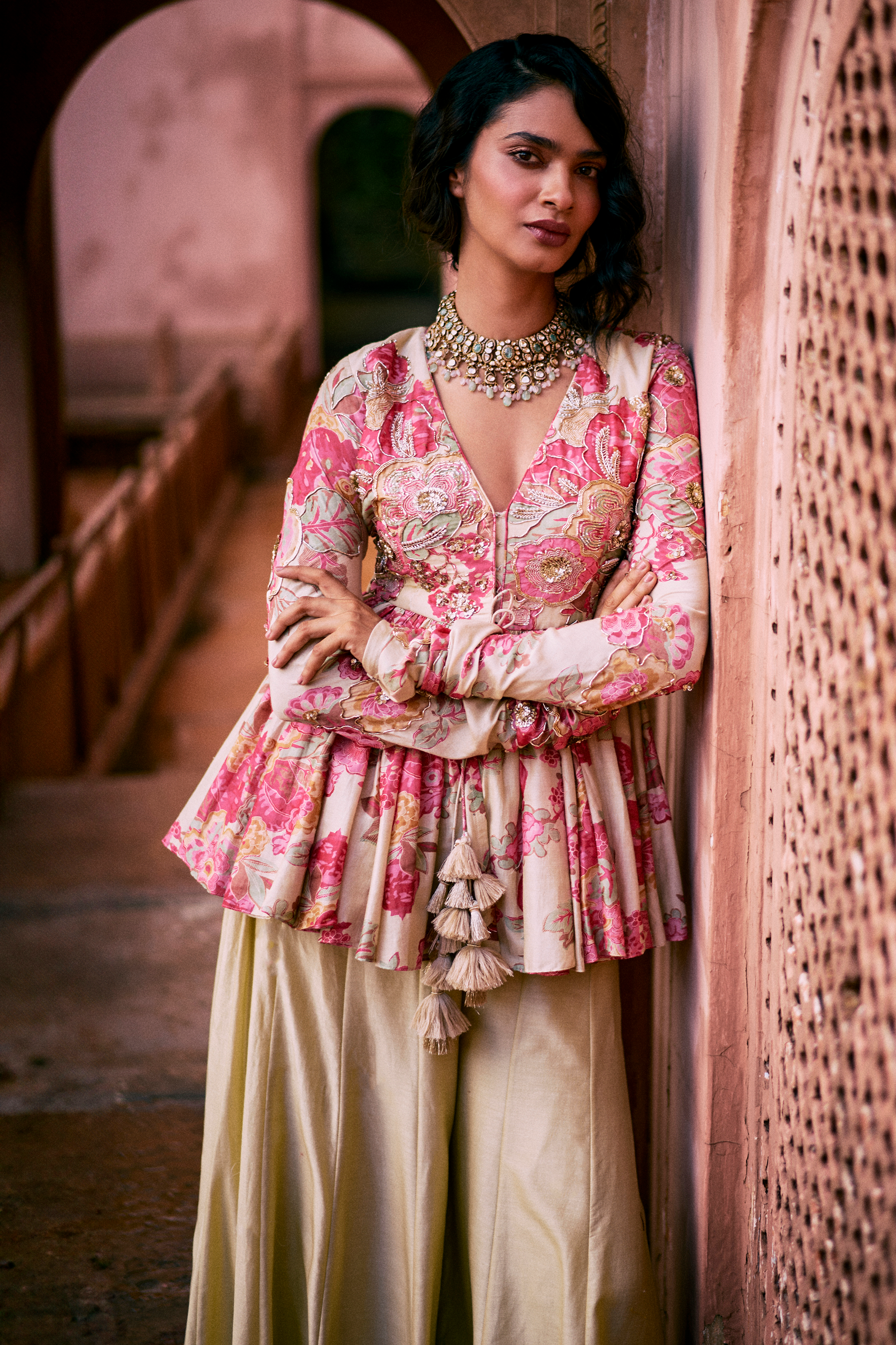 Jane Peplum Set