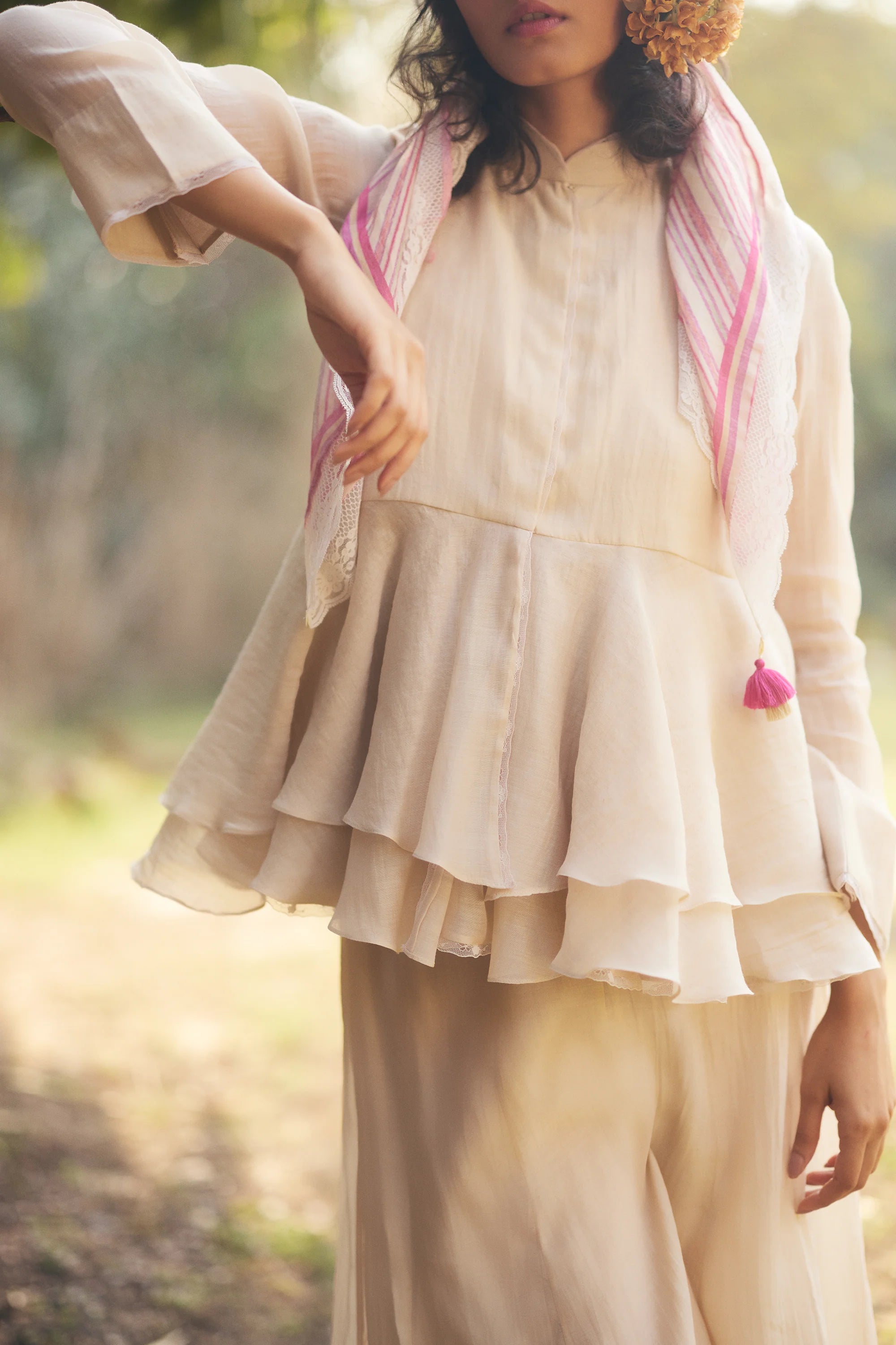 Amani Peplum Set