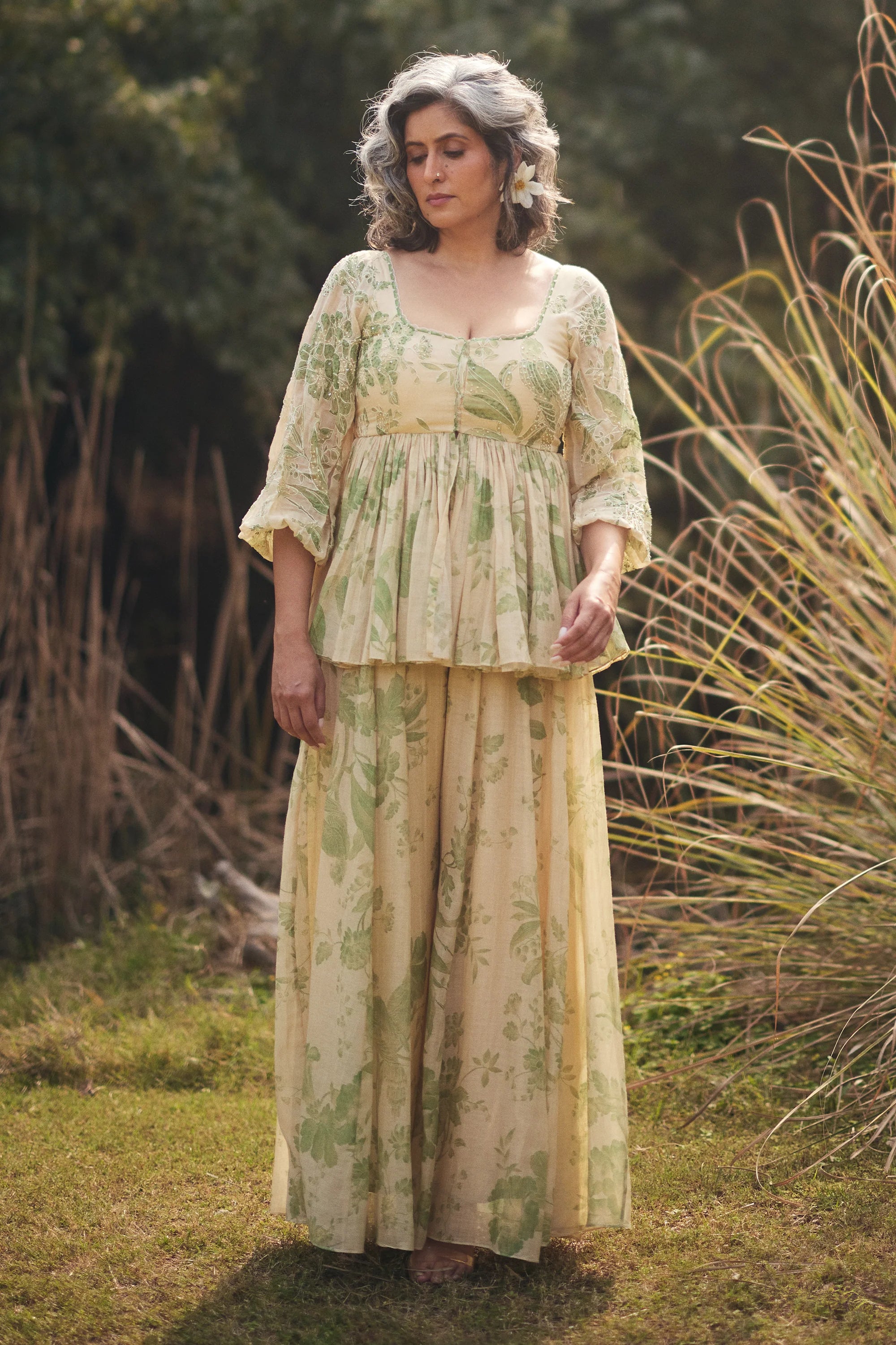 Cedar Peplum Set