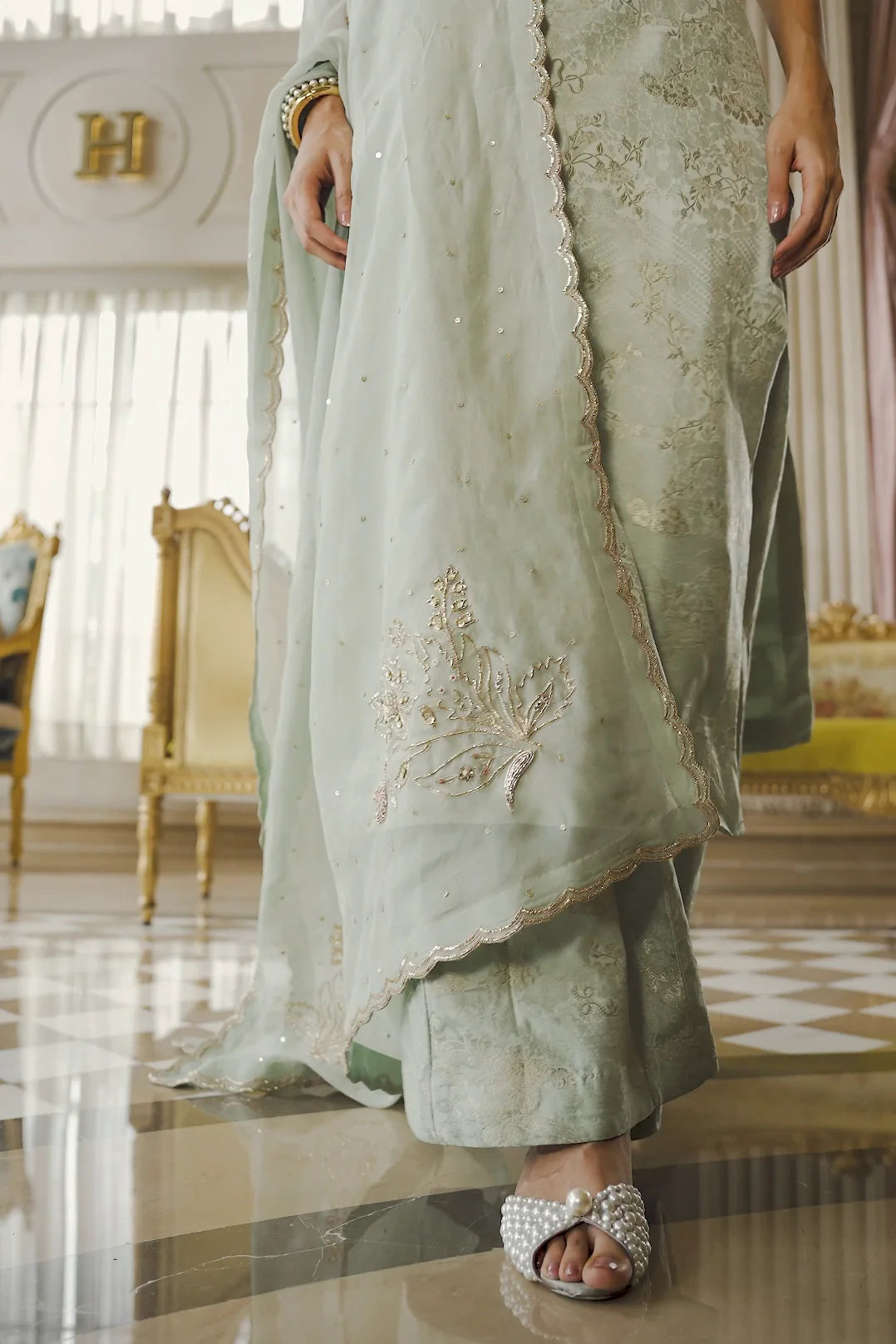Chiara Kurta Set – Blue