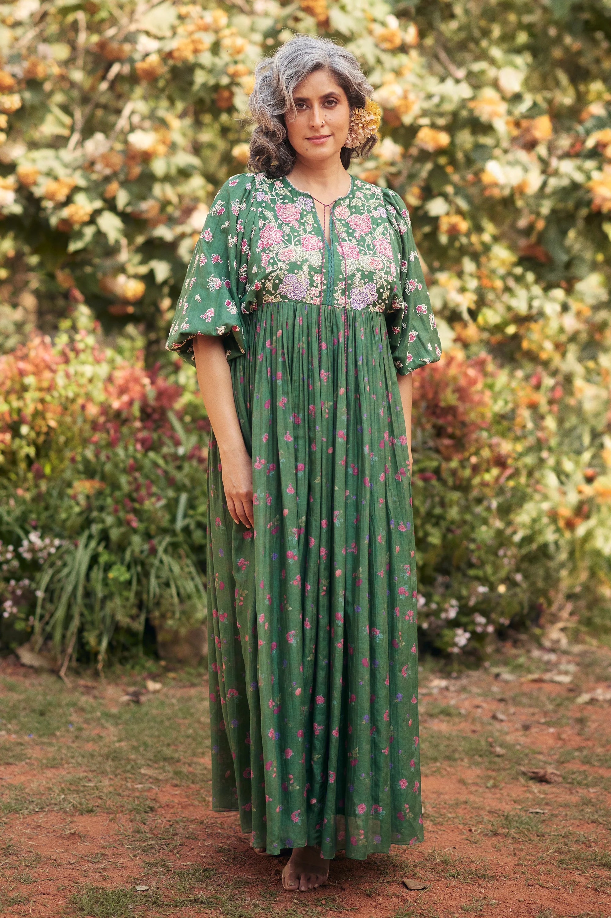 Lucy Maxi Set – Fern Green