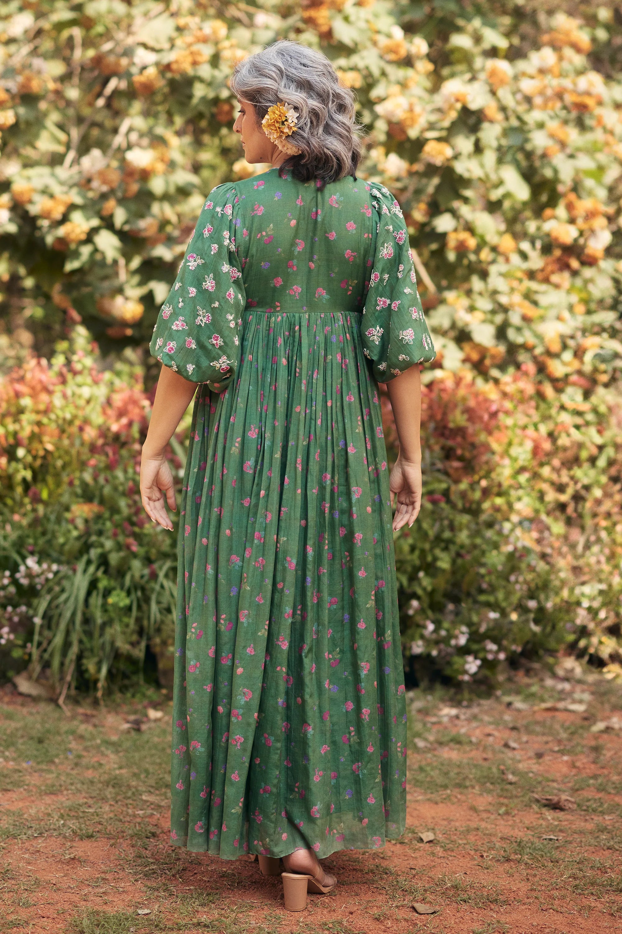 Lucy Maxi Set – Fern Green