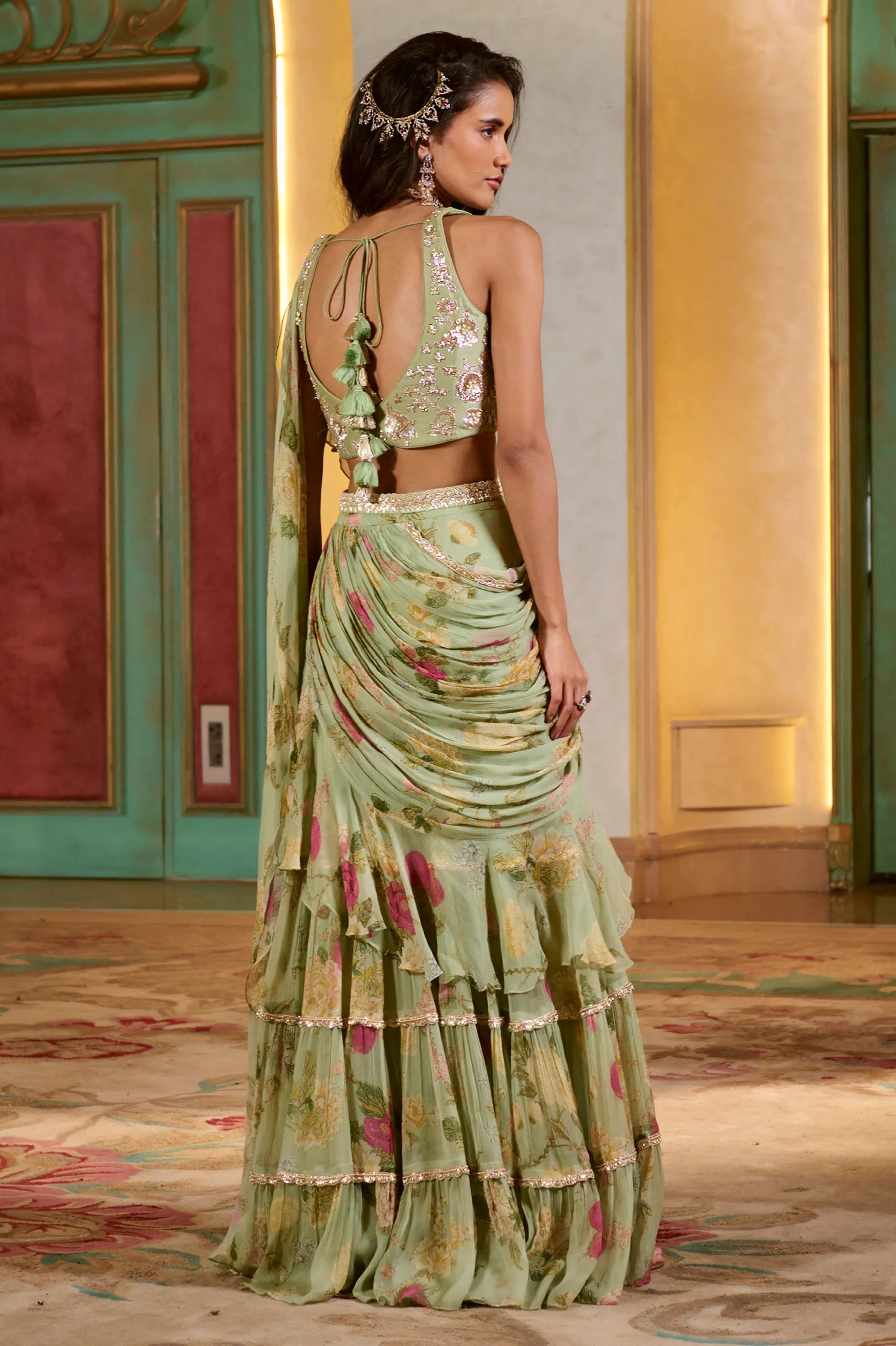 Misaki Saree Set
