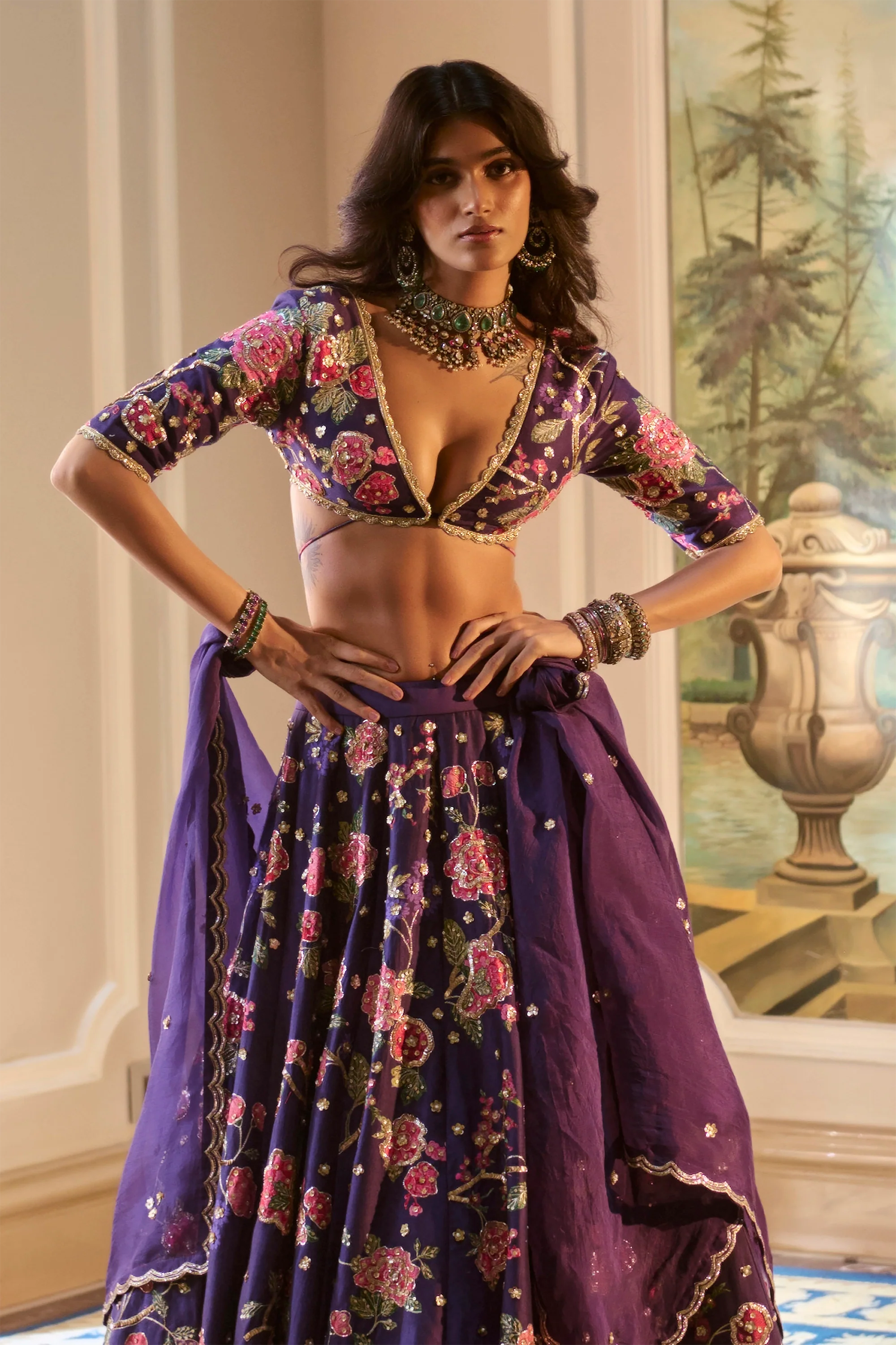 Serafina Lehenga Set