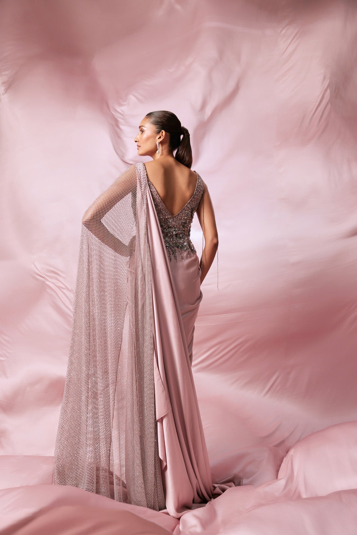 Le Rose Drape Gown