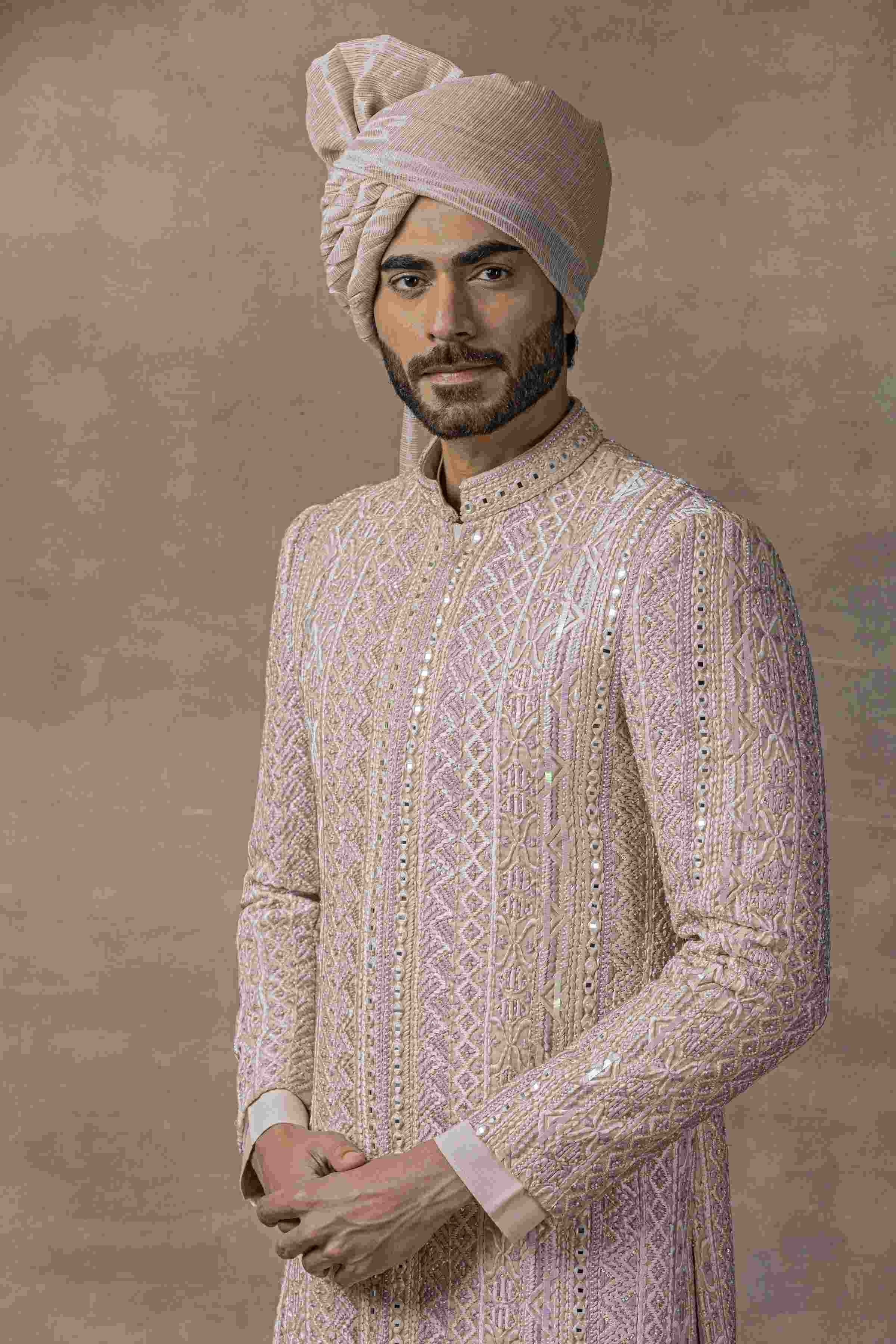 Dust Rose Sherwani
