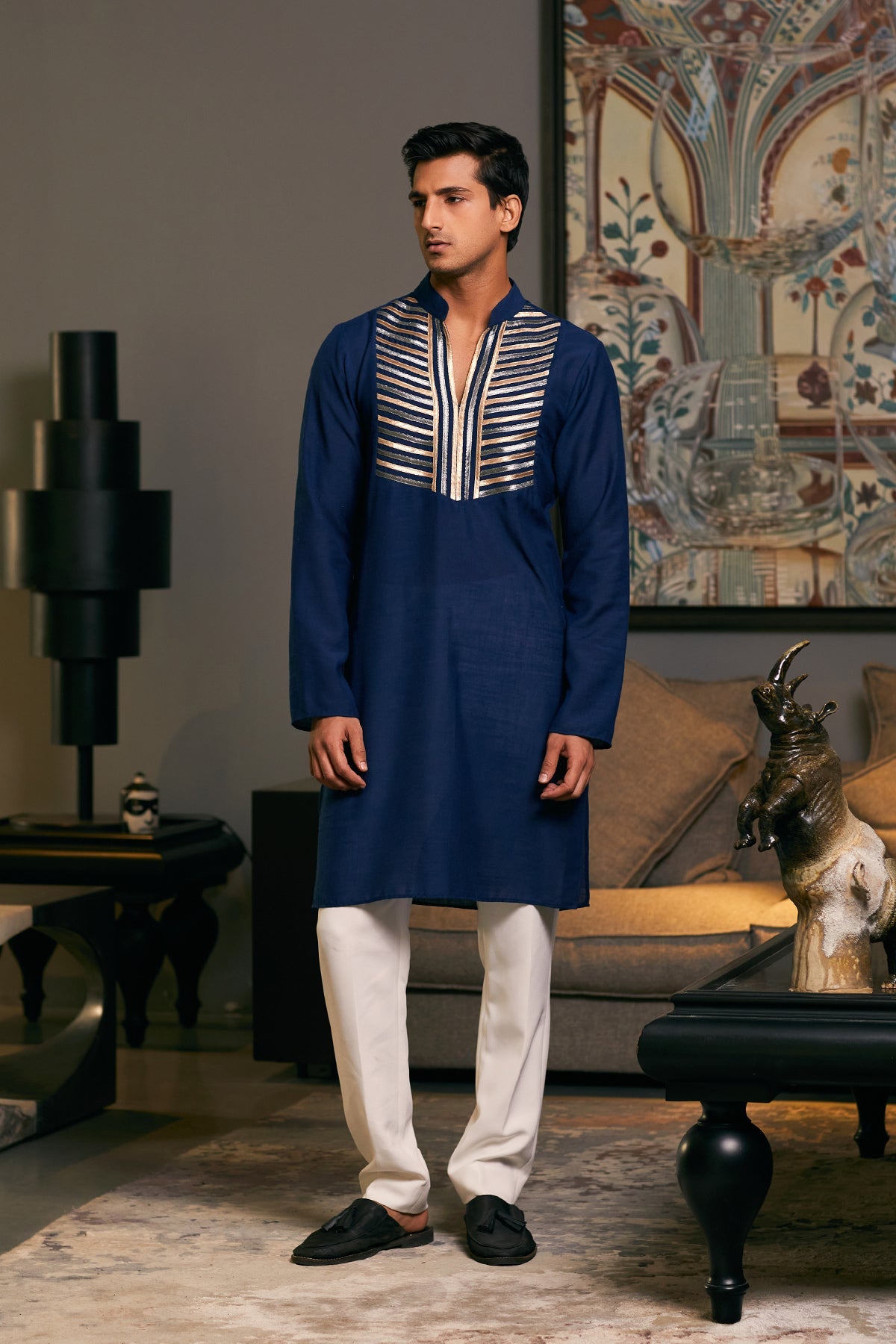 Goe Metallic Kurta (B)