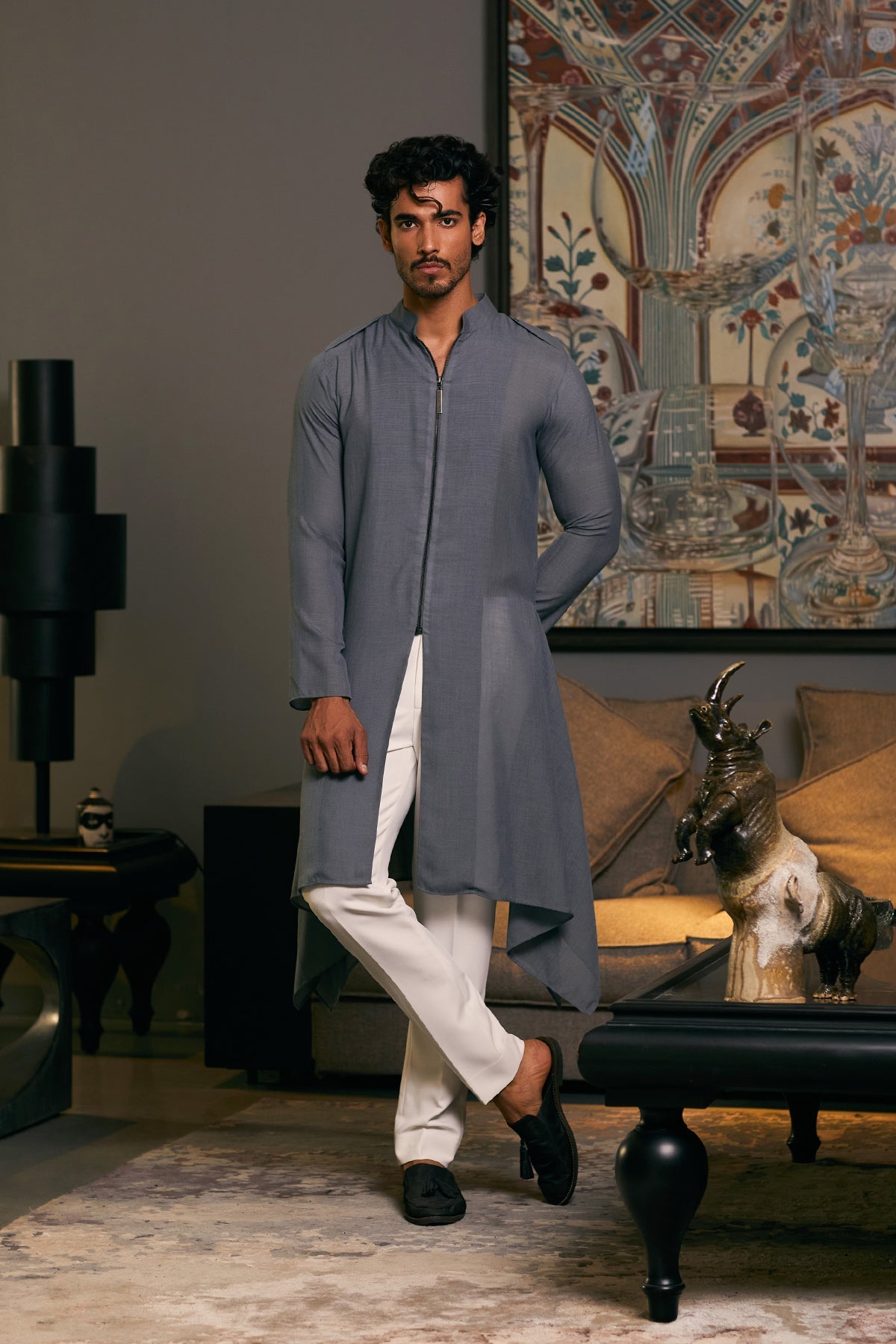 Goe Drape Kurta (C)